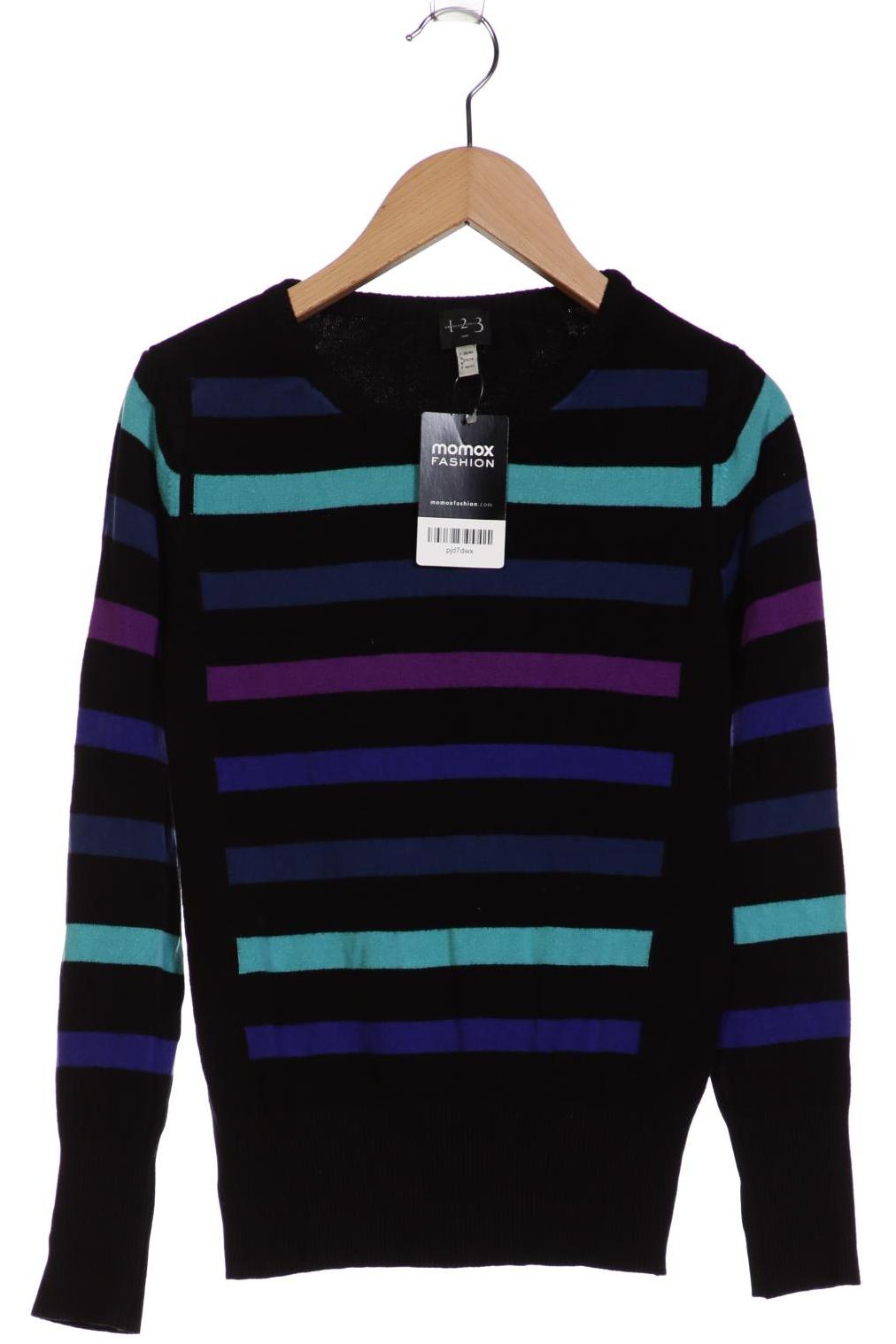 

1 2 3 Paris Damen Pullover, schwarz, Gr. 36