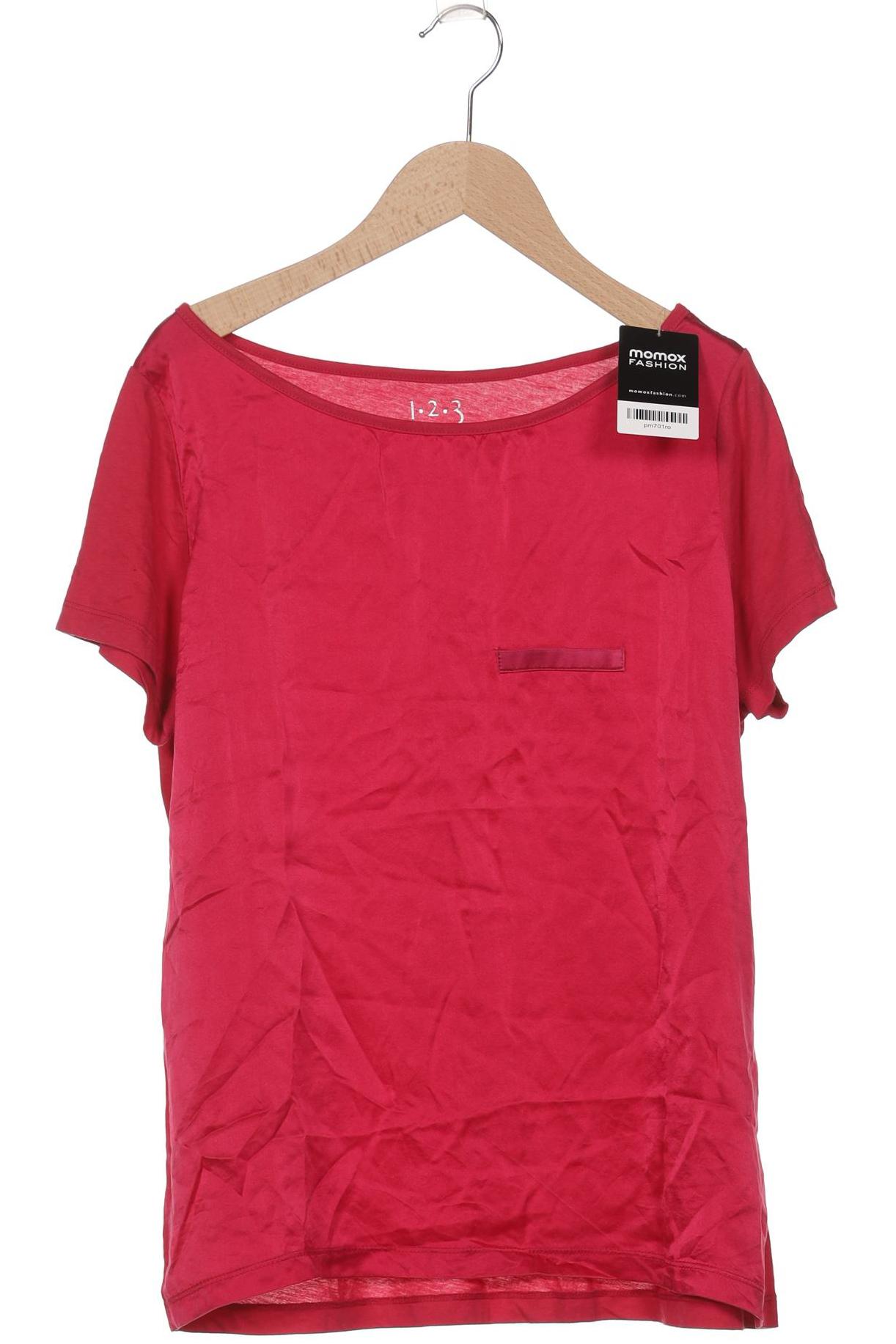 

1 2 3 Paris Damen T-Shirt, pink, Gr. 40