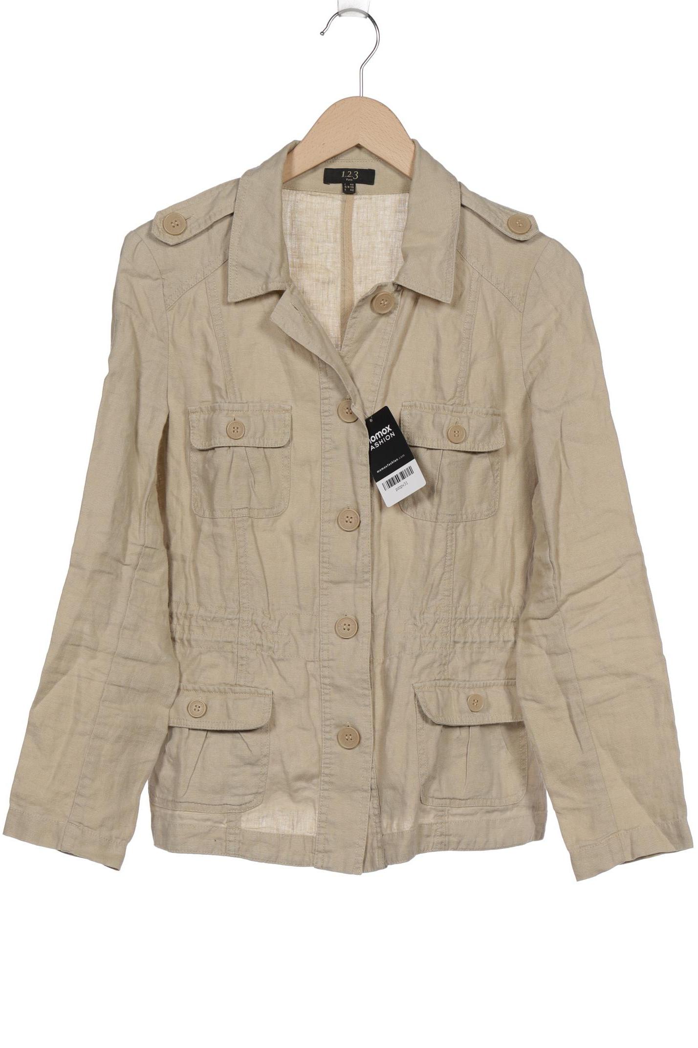 

1 2 3 Paris Damen Jacke, beige, Gr. 38