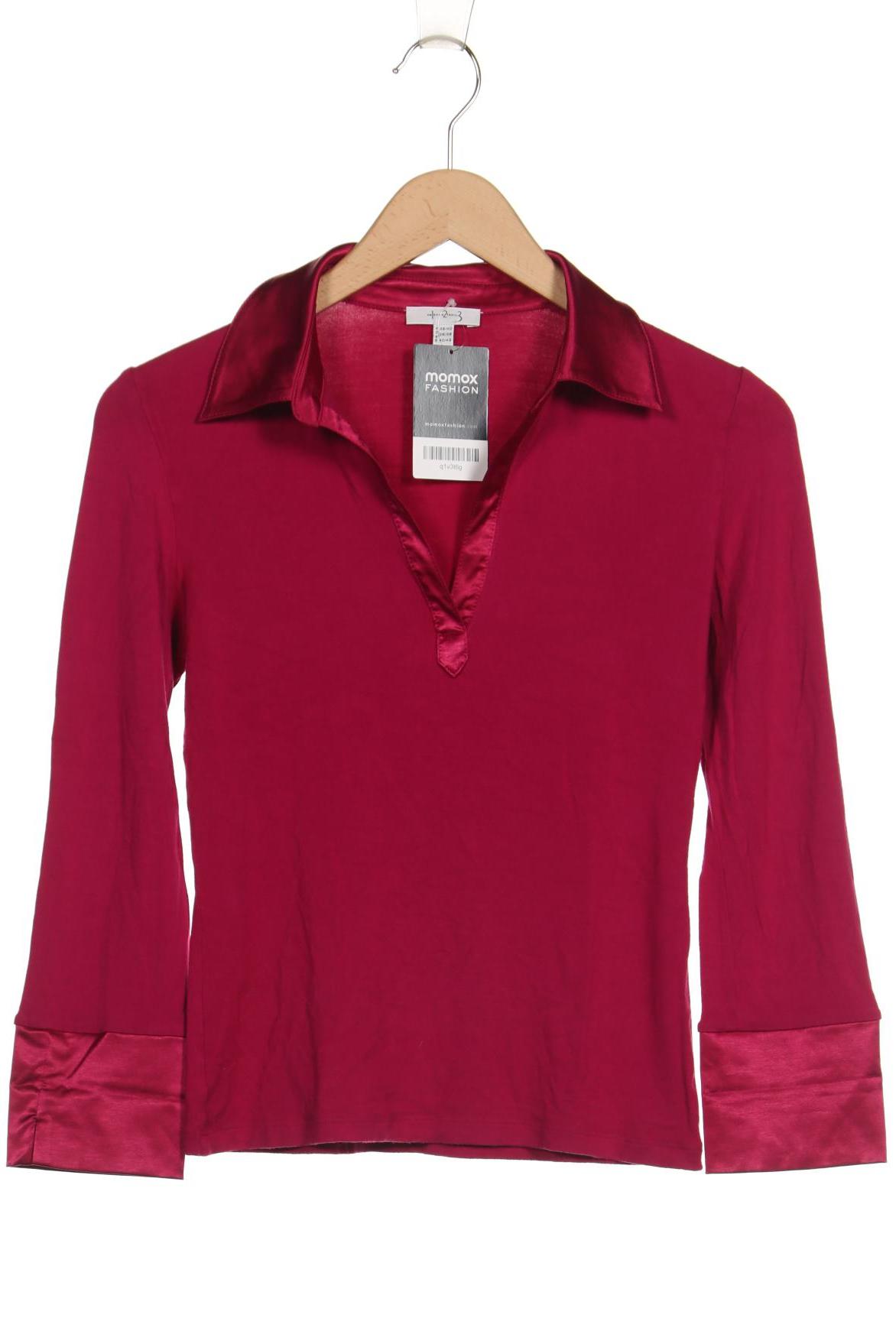 

1 2 3 Paris Damen Langarmshirt, pink, Gr. 36