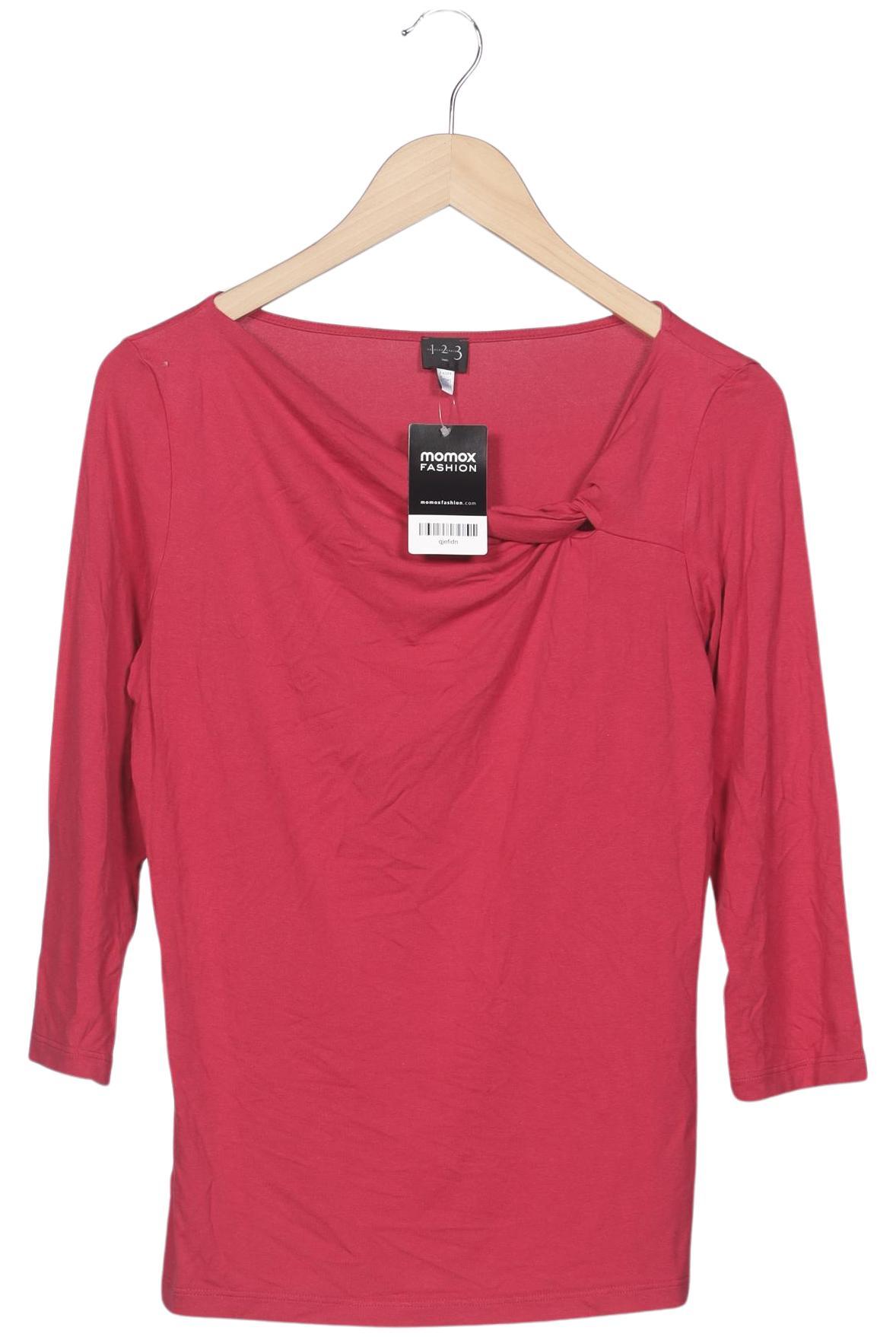 

1 2 3 Paris Damen Langarmshirt, rot, Gr. 40