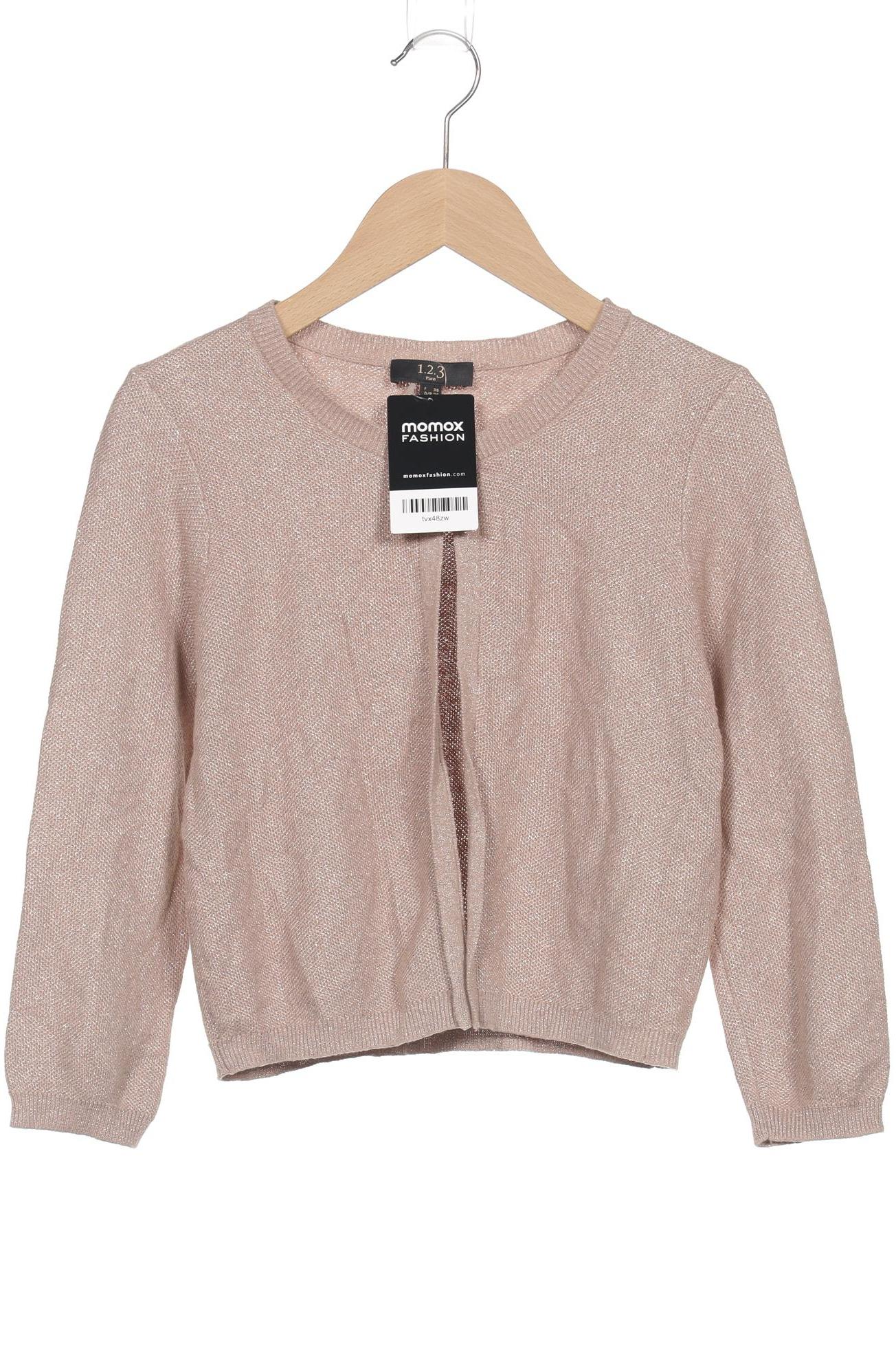 

1 2 3 Paris Damen Strickjacke, braun, Gr. 34