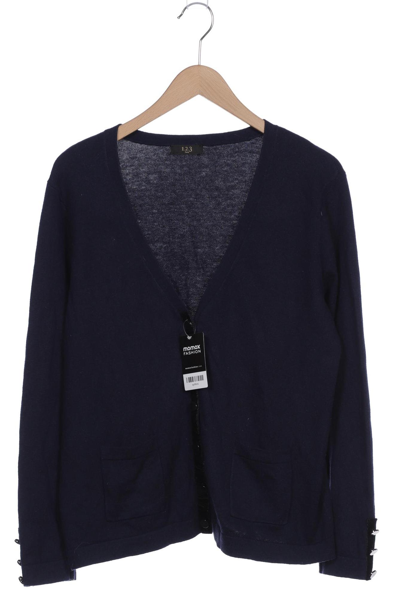

1 2 3 Paris Damen Strickjacke, marineblau