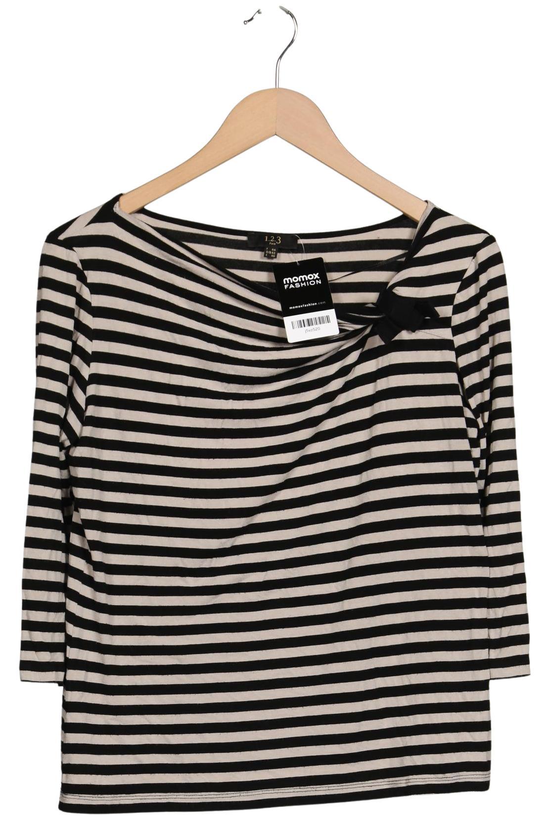 

1 2 3 Paris Damen Langarmshirt, schwarz, Gr. 42