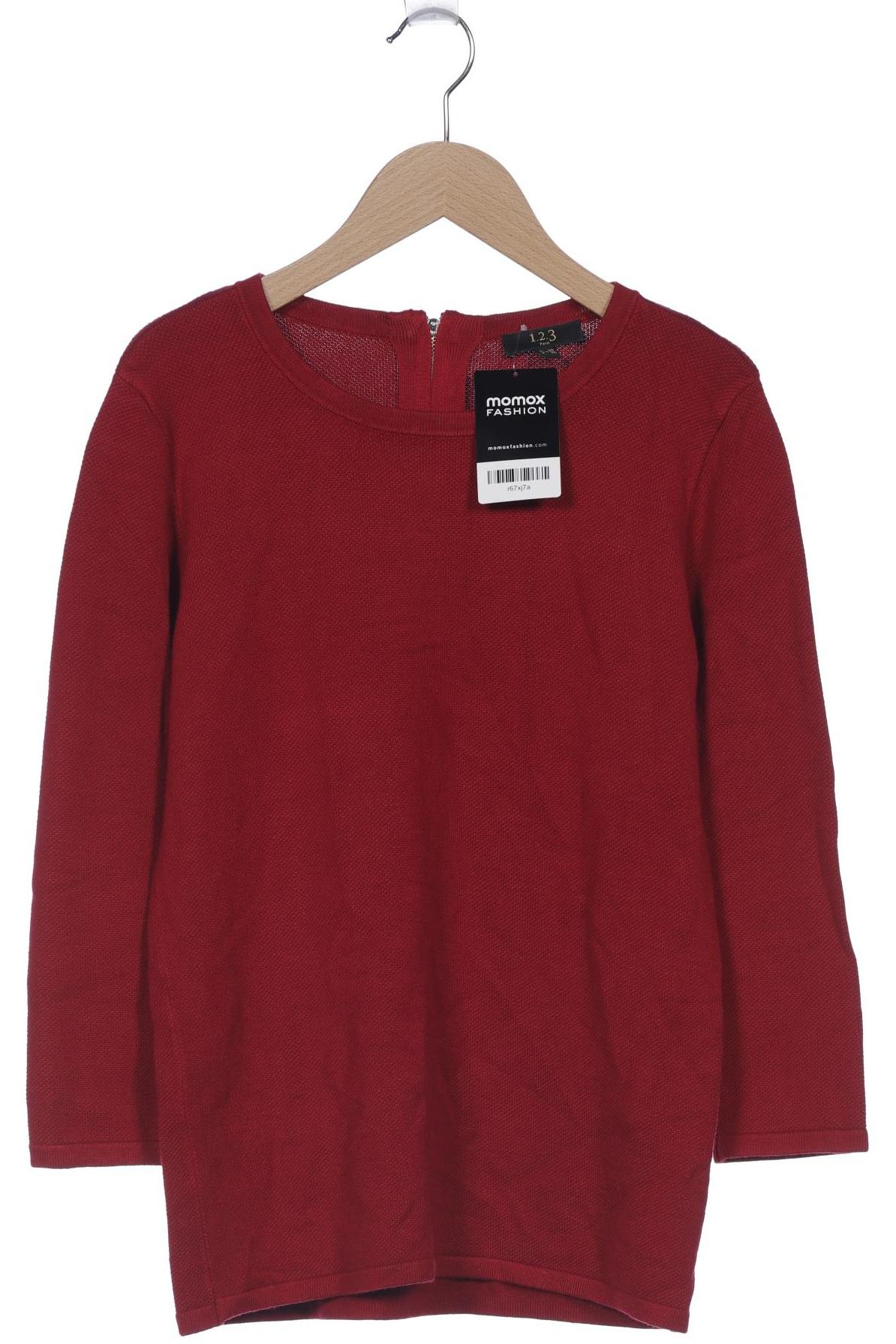 

1 2 3 Paris Damen Pullover, rot