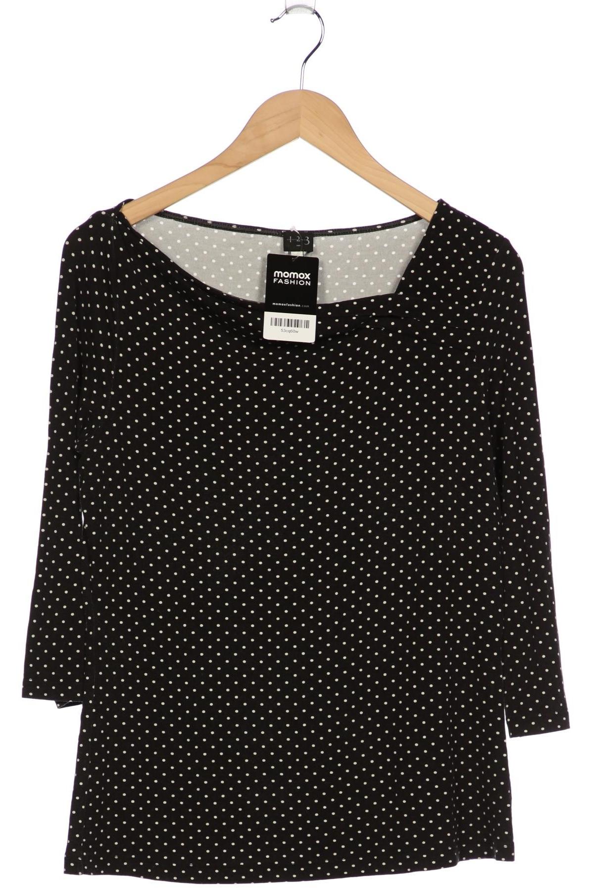 

1 2 3 Paris Damen Langarmshirt, schwarz, Gr. 44