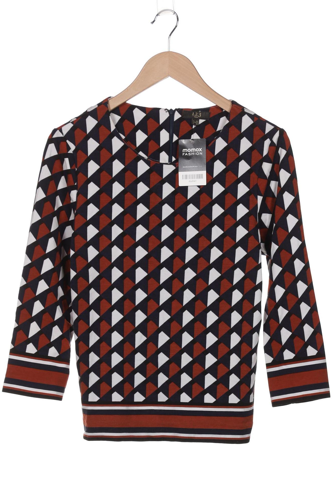 

1 2 3 Paris Damen Langarmshirt, mehrfarbig, Gr. 40