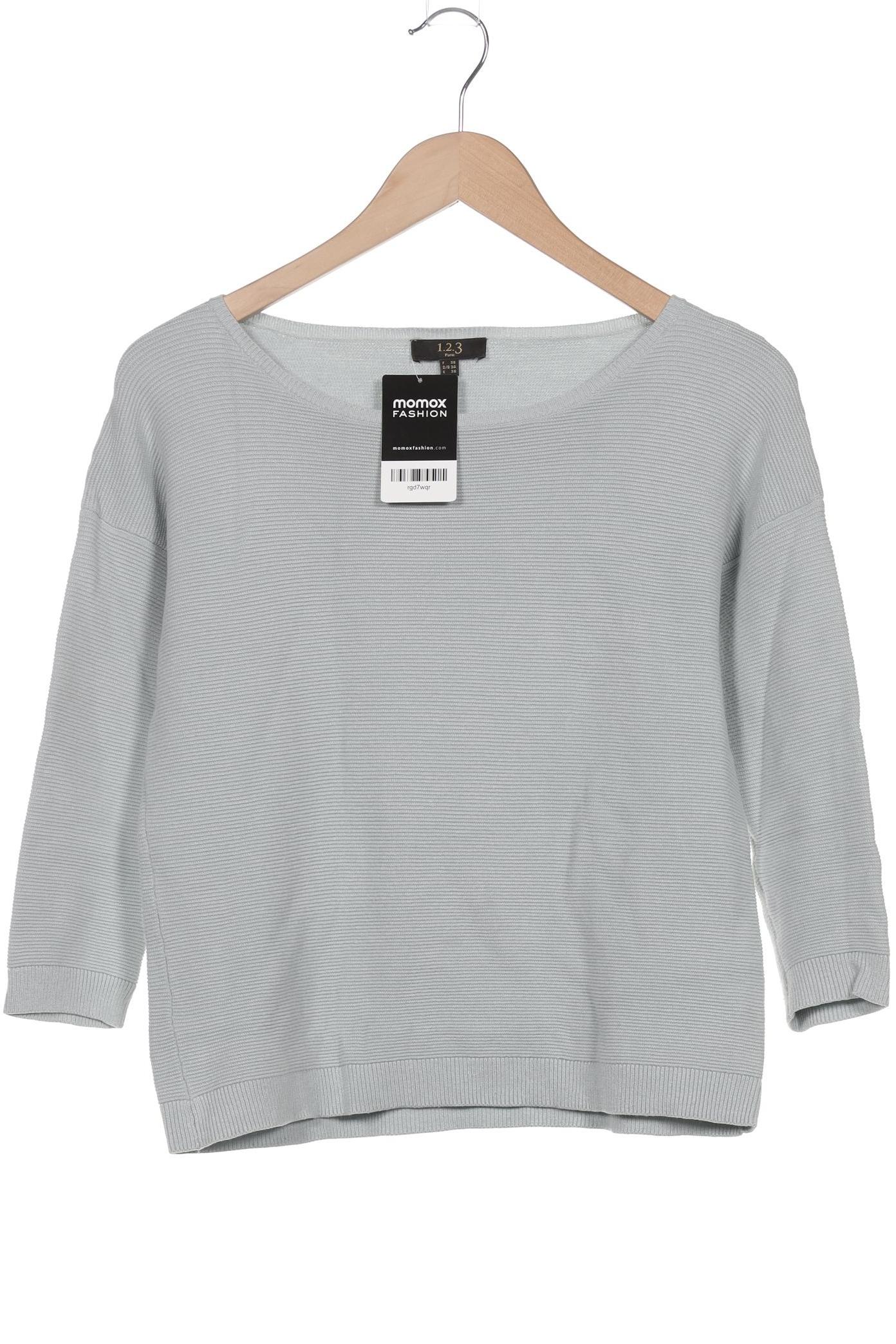 

1 2 3 Paris Damen Pullover, hellblau, Gr. 34
