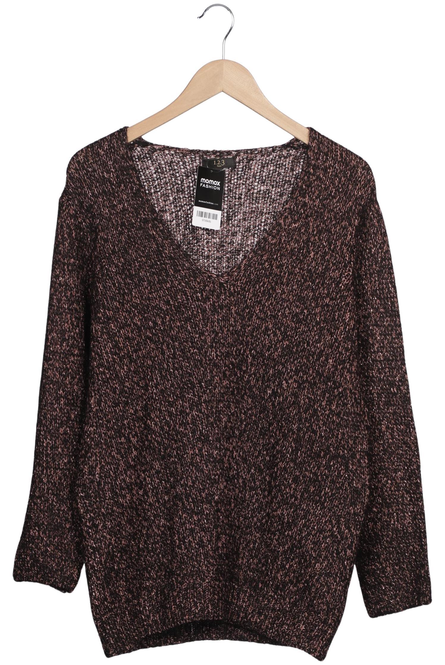 

1 2 3 Paris Damen Pullover, braun, Gr. 42