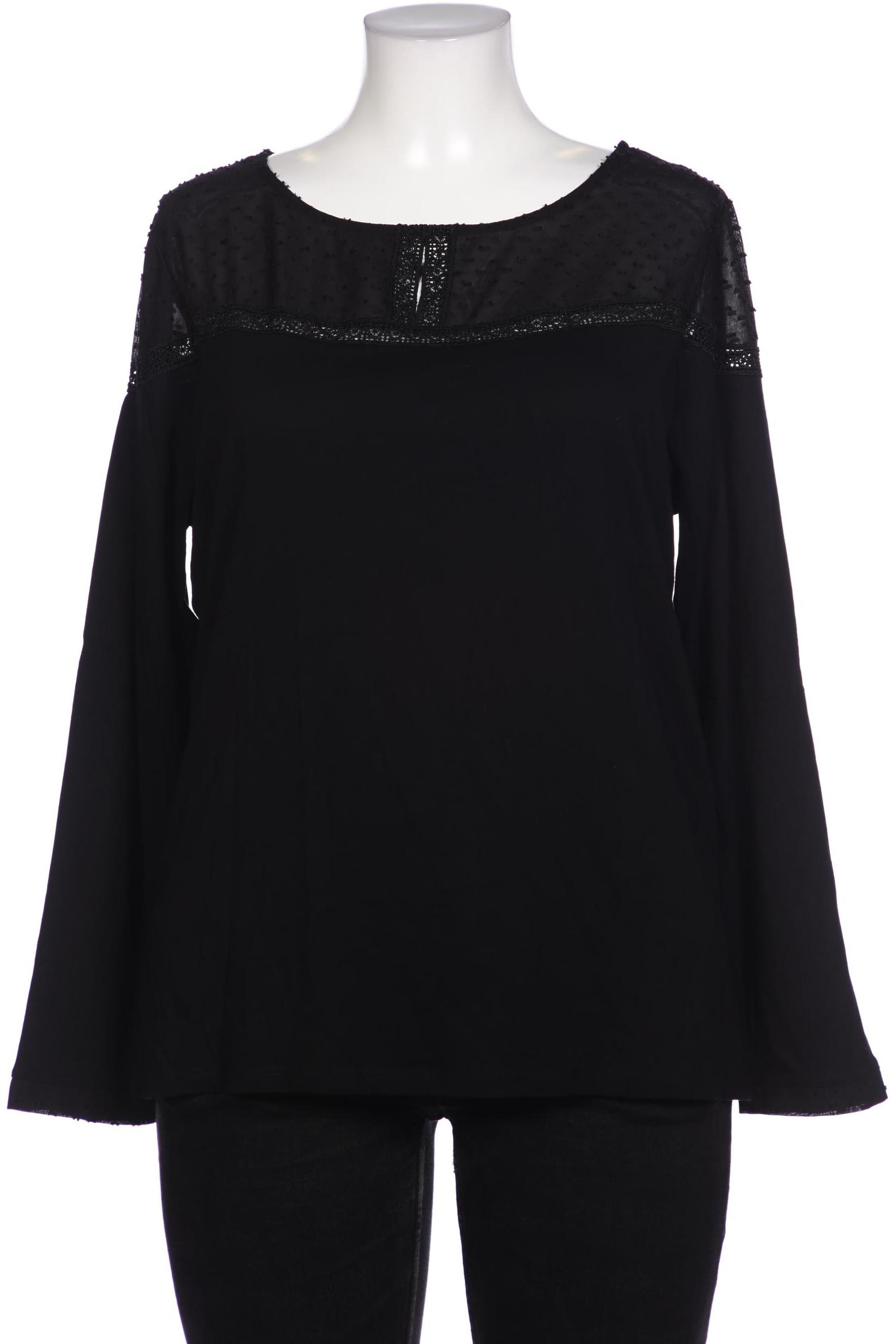

1 2 3 Paris Damen Langarmshirt, schwarz, Gr. 44