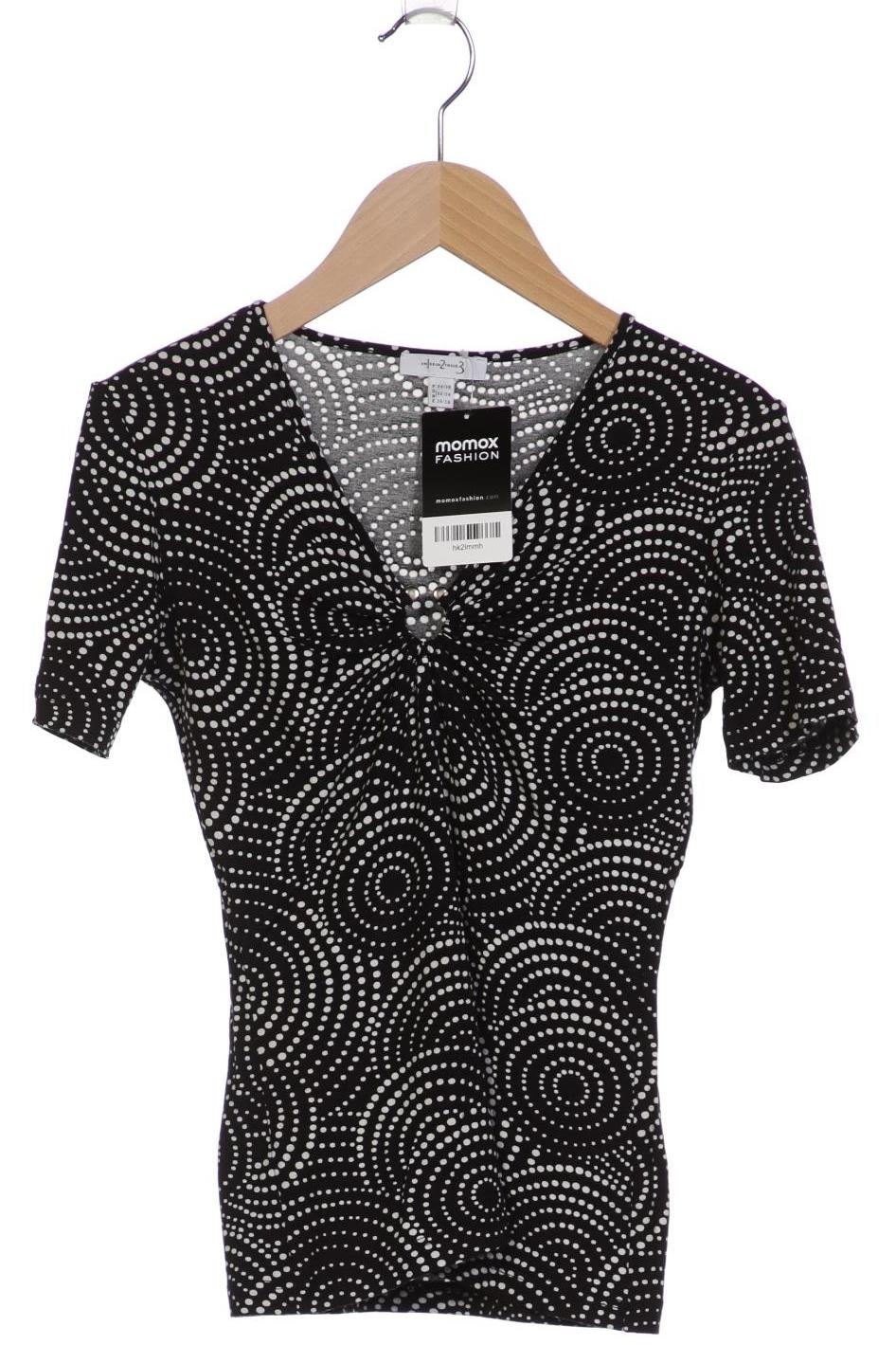 

1 2 3 Paris Damen T-Shirt, schwarz, Gr. 32