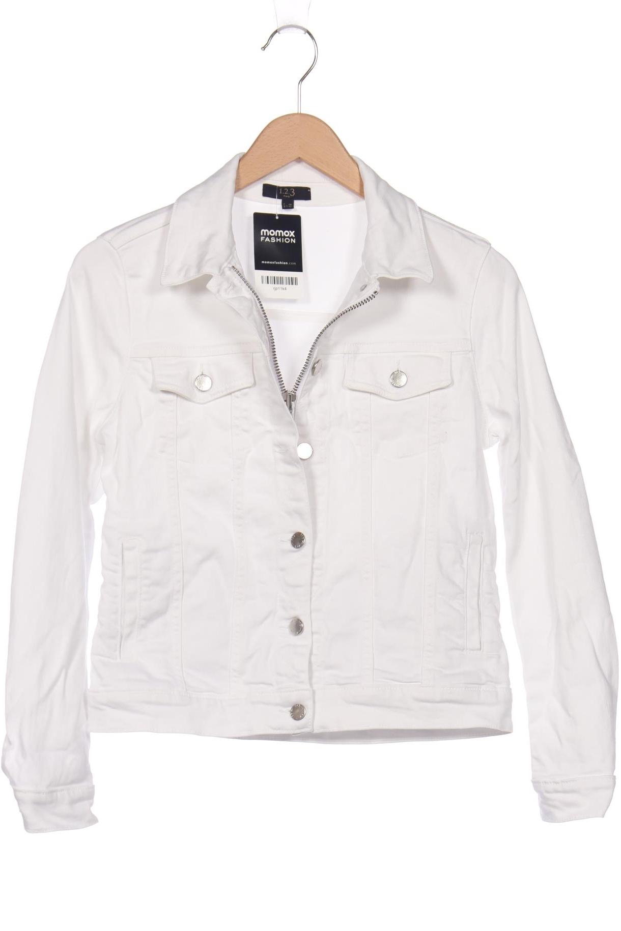 

1 2 3 Paris Damen Jacke, weiß, Gr. 36