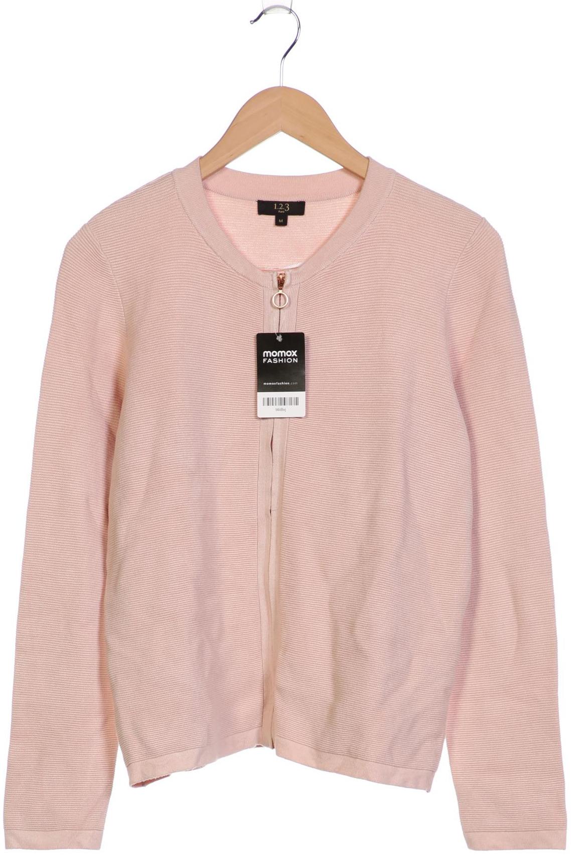

1 2 3 Paris Damen Strickjacke, pink, Gr. 38
