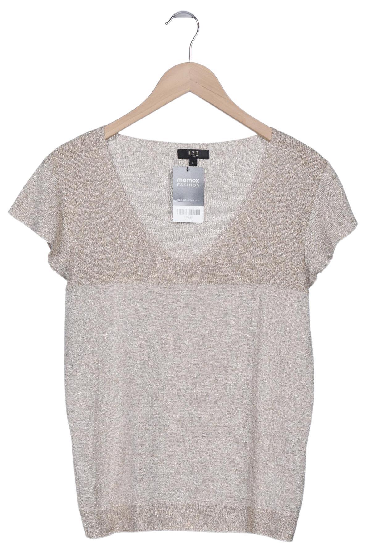 

1 2 3 Paris Damen T-Shirt, gold, Gr. 42