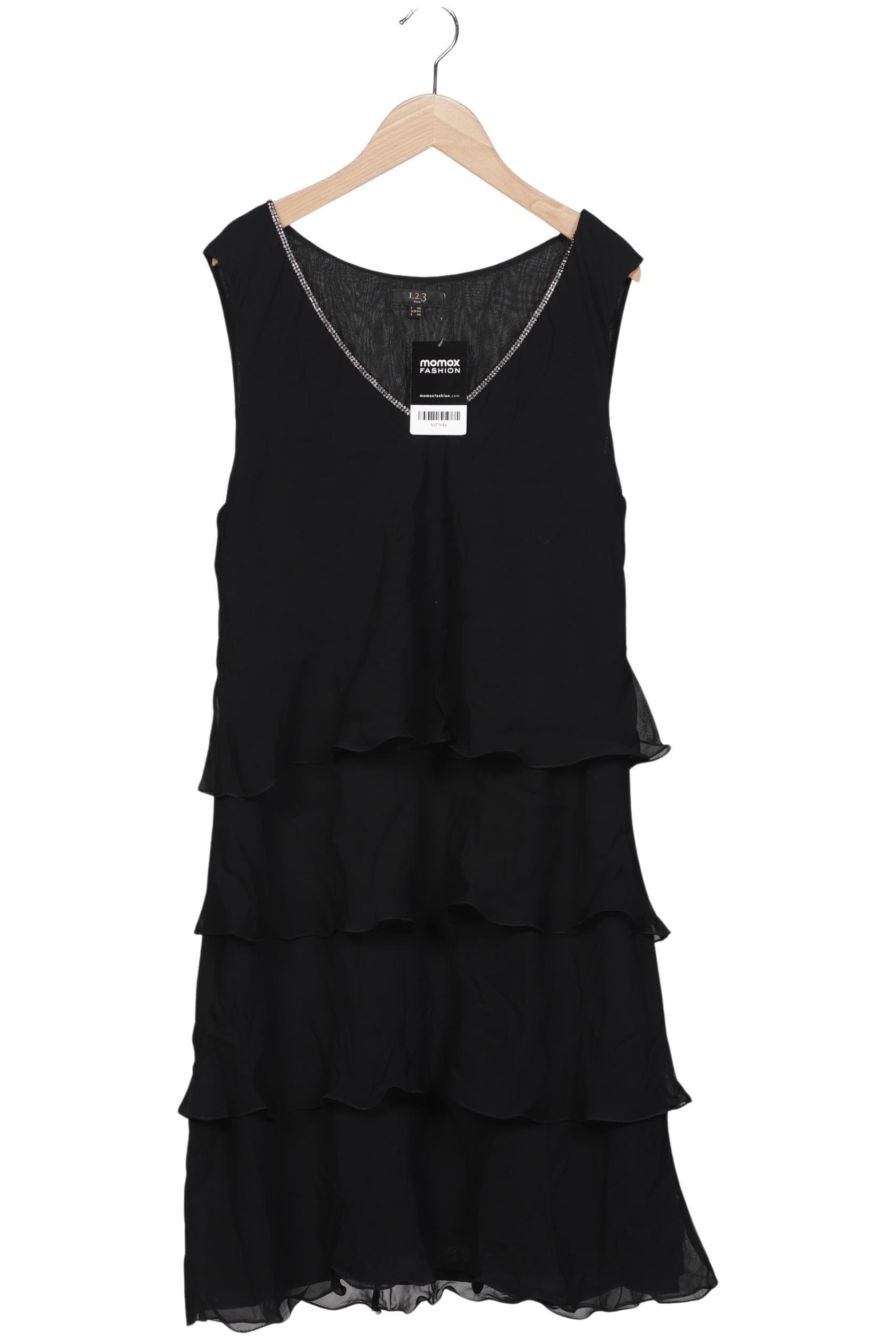 

1 2 3 Paris Damen Kleid, schwarz, Gr. 44