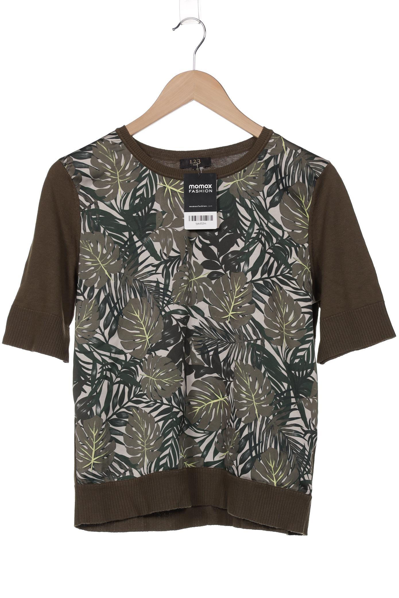 

1 2 3 Paris Damen T-Shirt, grün, Gr. 38
