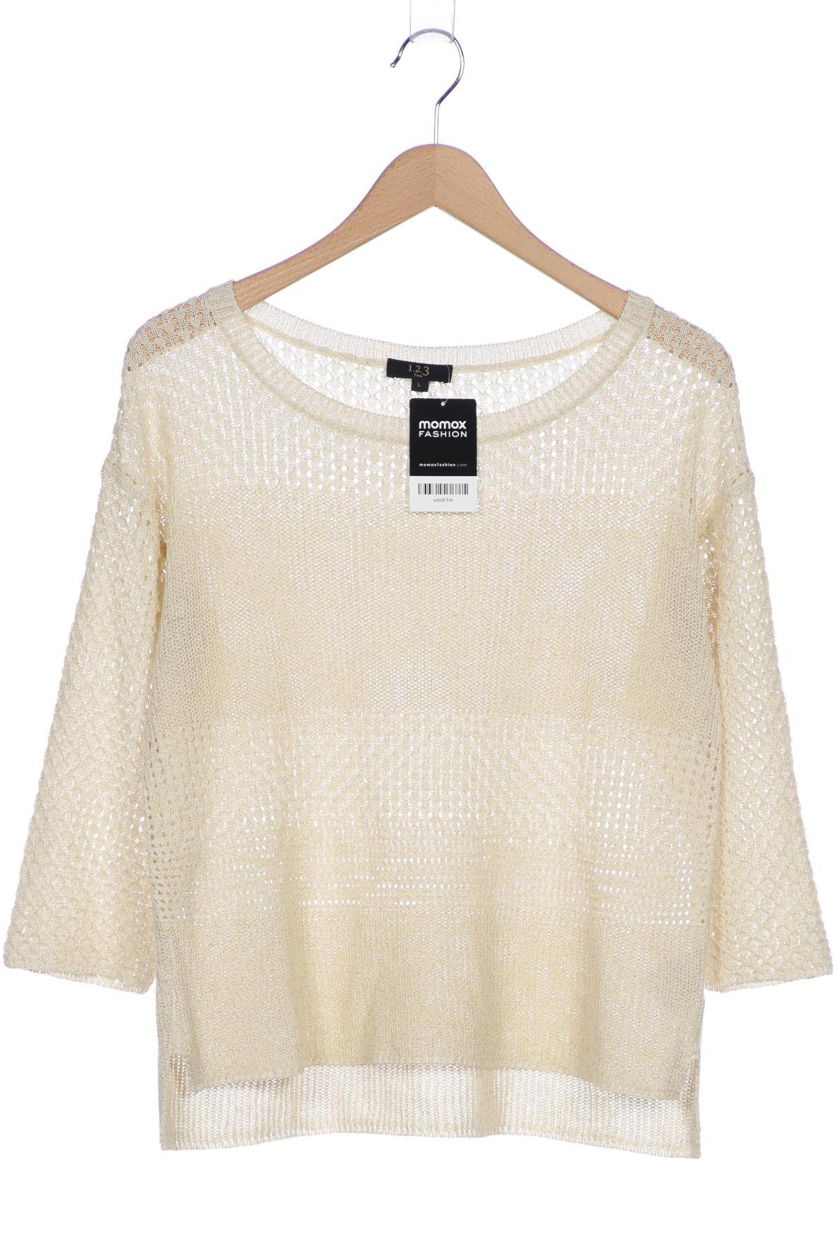 

1 2 3 Paris Damen Pullover, beige, Gr. 42
