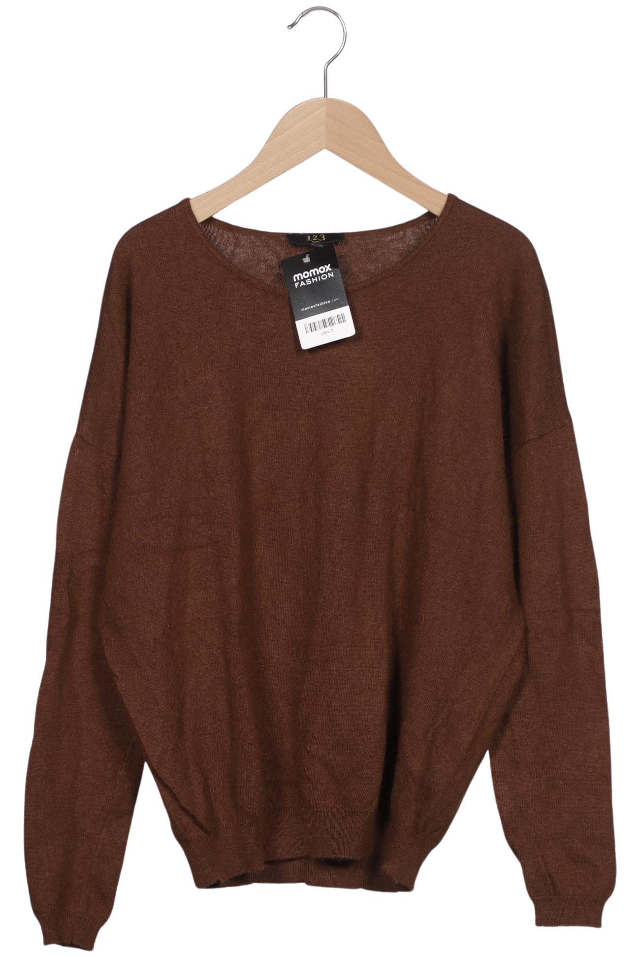 

1 2 3 Paris Damen Pullover, braun, Gr. 36