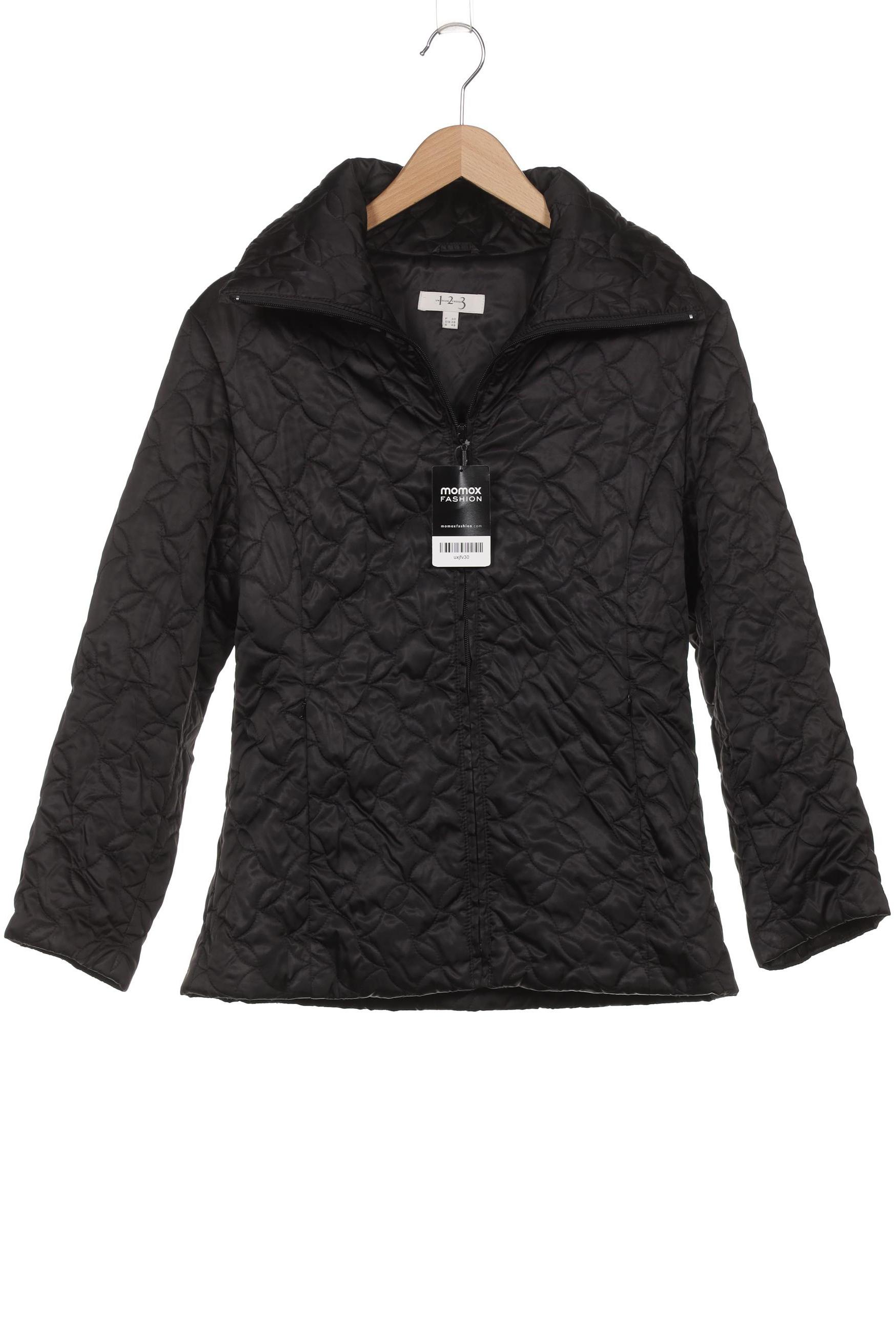 

1 2 3 Paris Damen Jacke, schwarz, Gr. 38