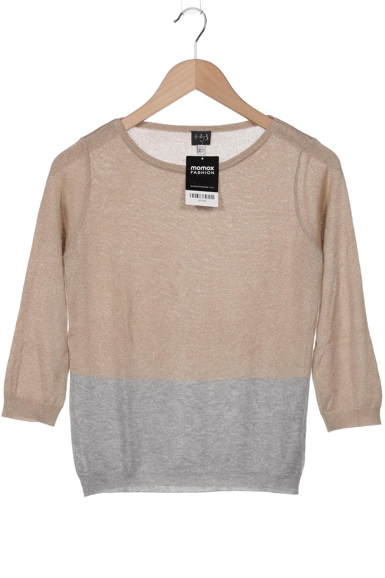 

1 2 3 Paris Damen Pullover, beige, Gr. 32