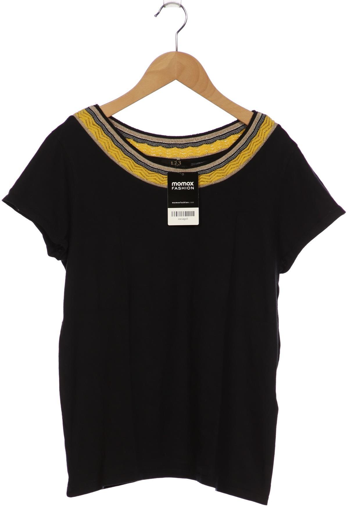 

1 2 3 Paris Damen T-Shirt, marineblau, Gr. 38