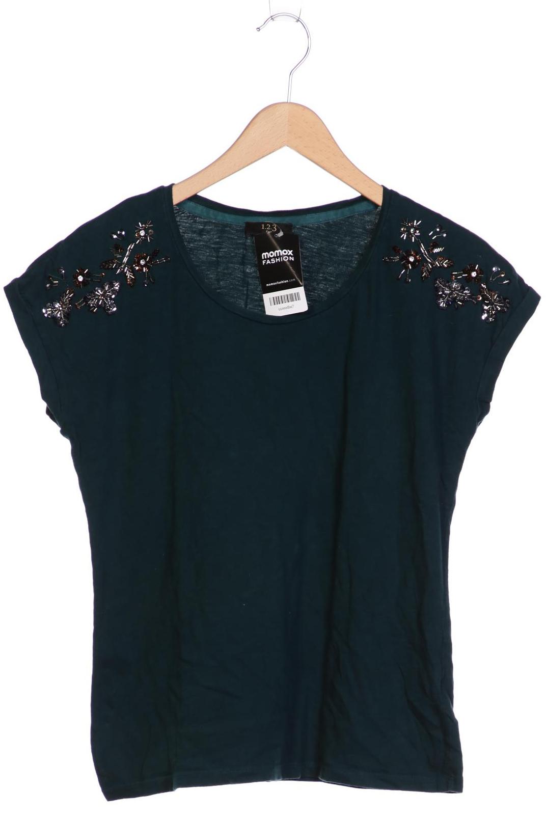 

1 2 3 Paris Damen T-Shirt, grün, Gr. 38