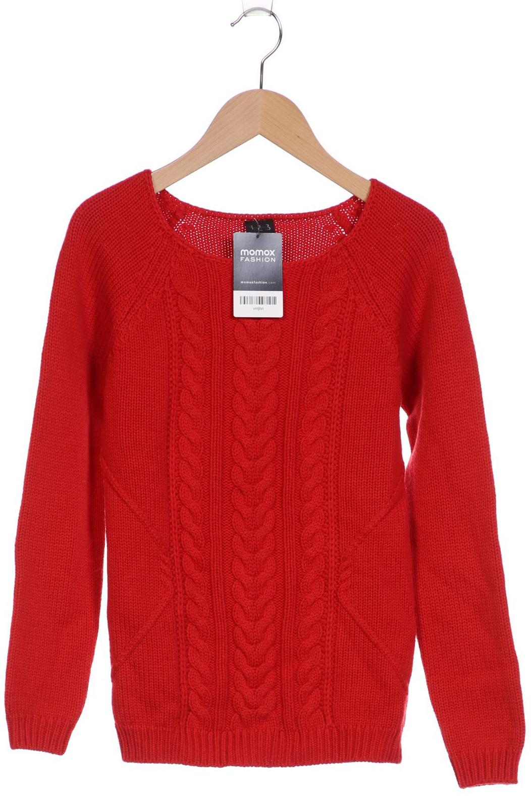 

1 2 3 Paris Damen Pullover, rot, Gr. 34