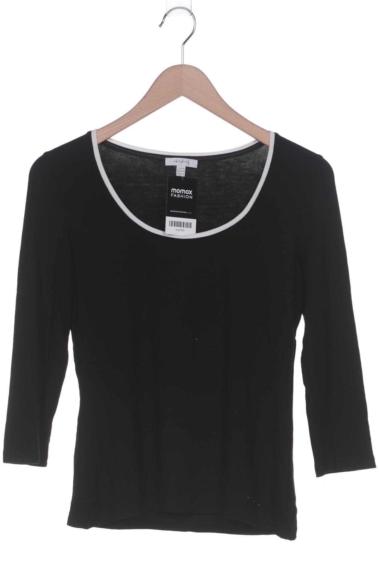 

1 2 3 Paris Damen Langarmshirt, schwarz, Gr. 36