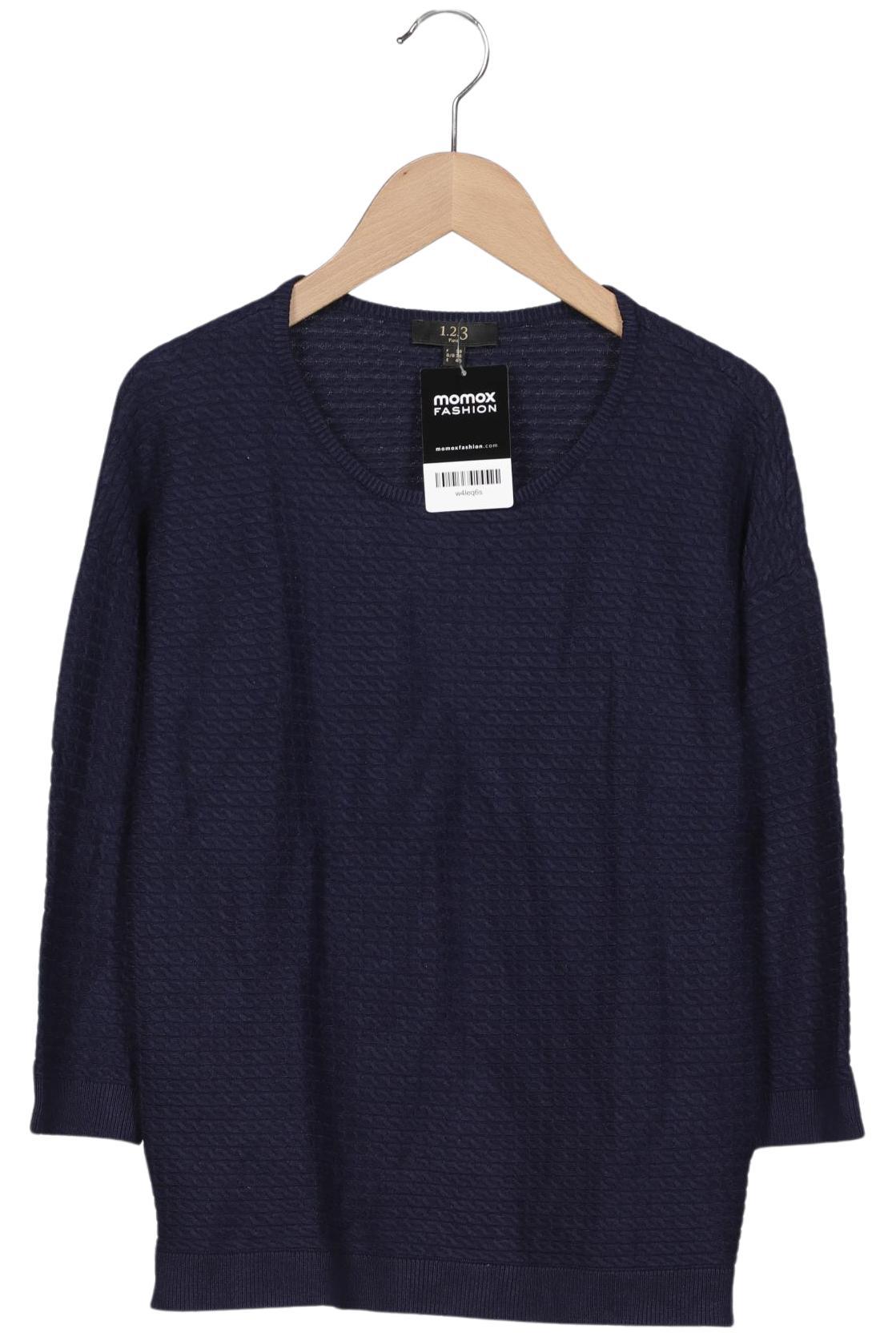

1 2 3 Paris Damen Pullover, marineblau, Gr. 38