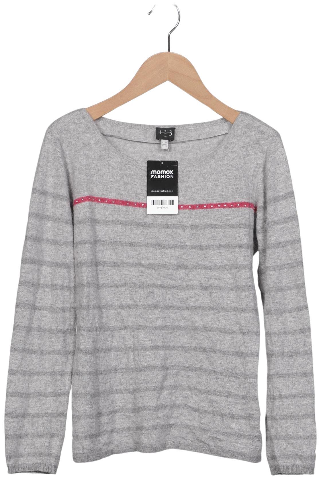 

1 2 3 Paris Damen Pullover, grau, Gr. 36