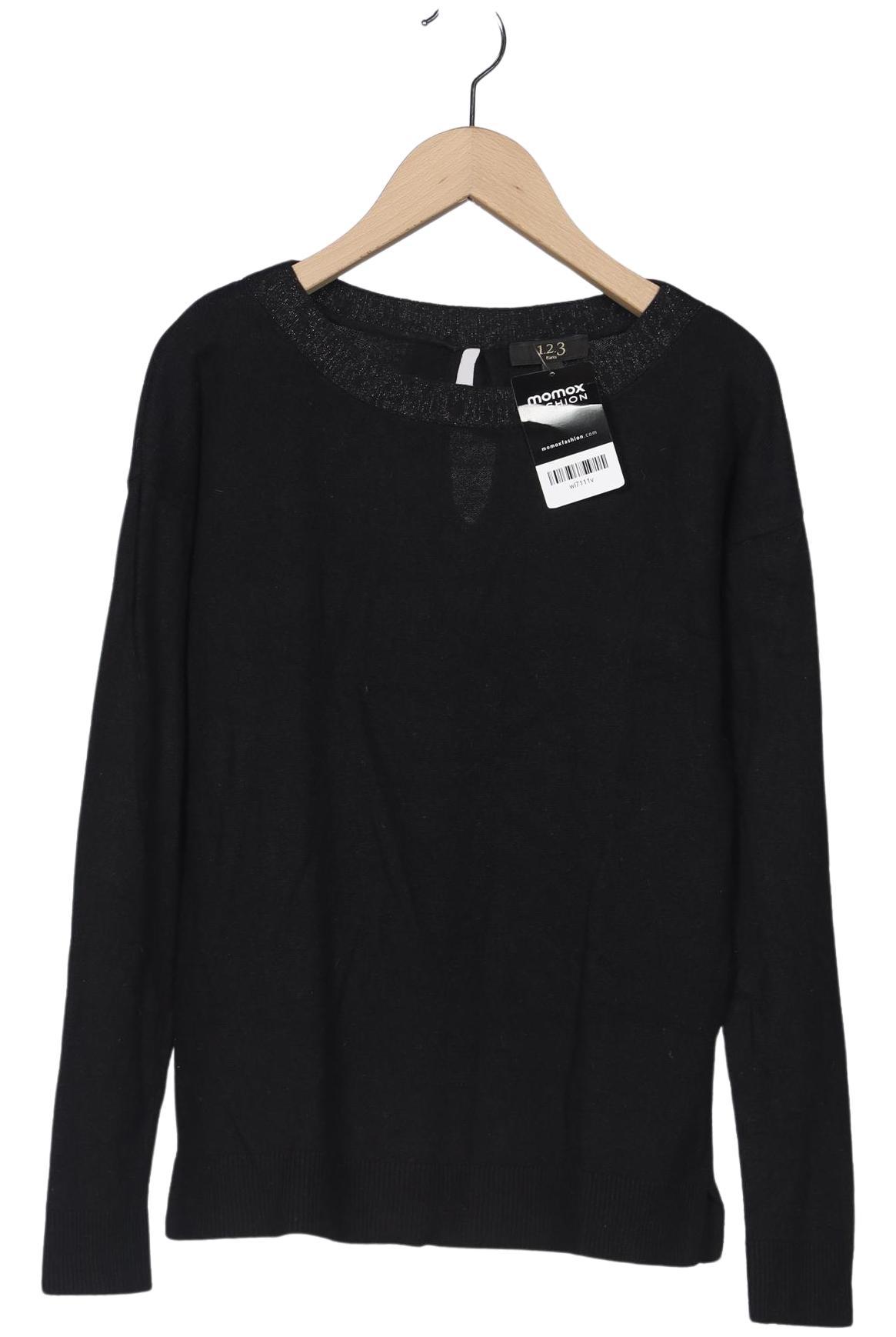 

1 2 3 Paris Damen Pullover, schwarz, Gr. 36