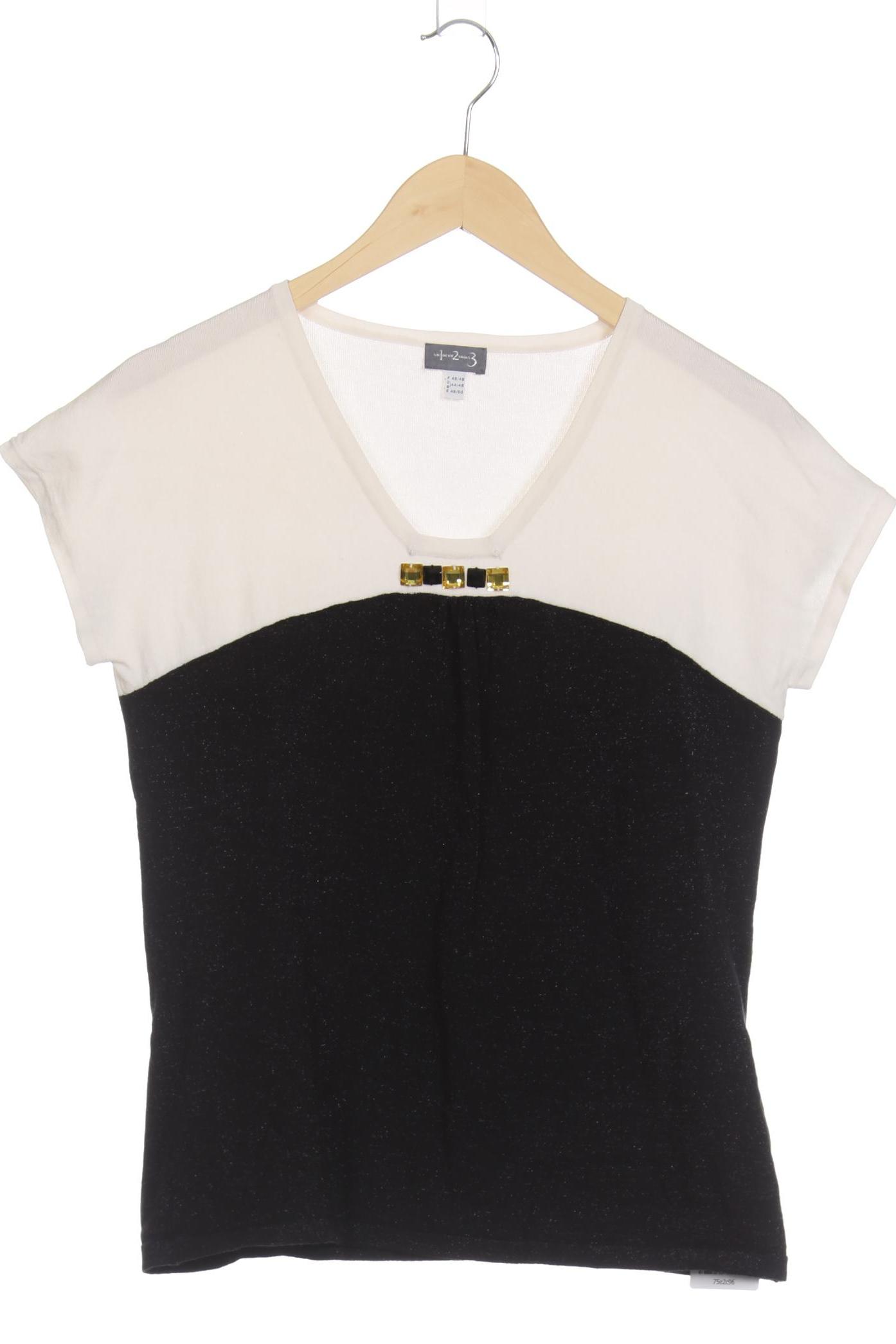 

1 2 3 Paris Damen Pullover, schwarz, Gr. 44