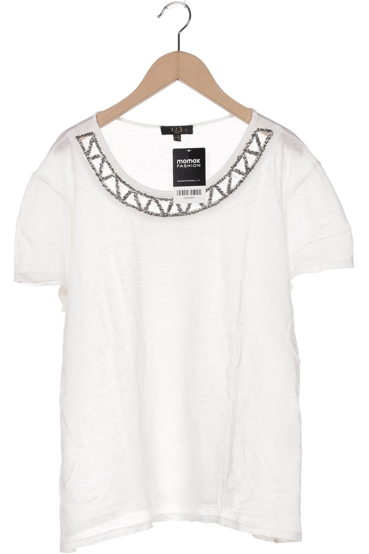

1 2 3 Paris Damen T-Shirt, weiß