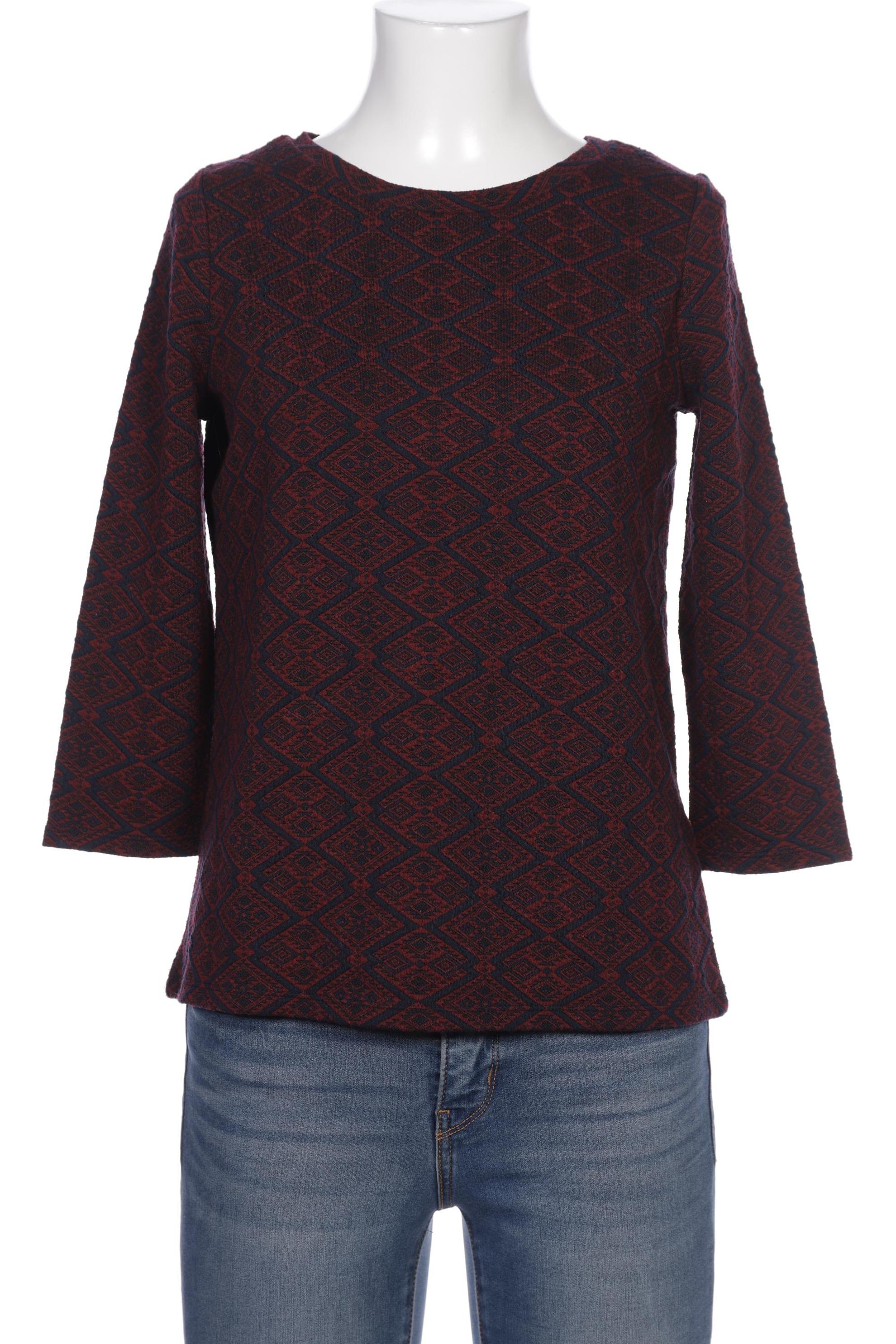 

1 2 3 Paris Damen Langarmshirt, bordeaux, Gr. 34