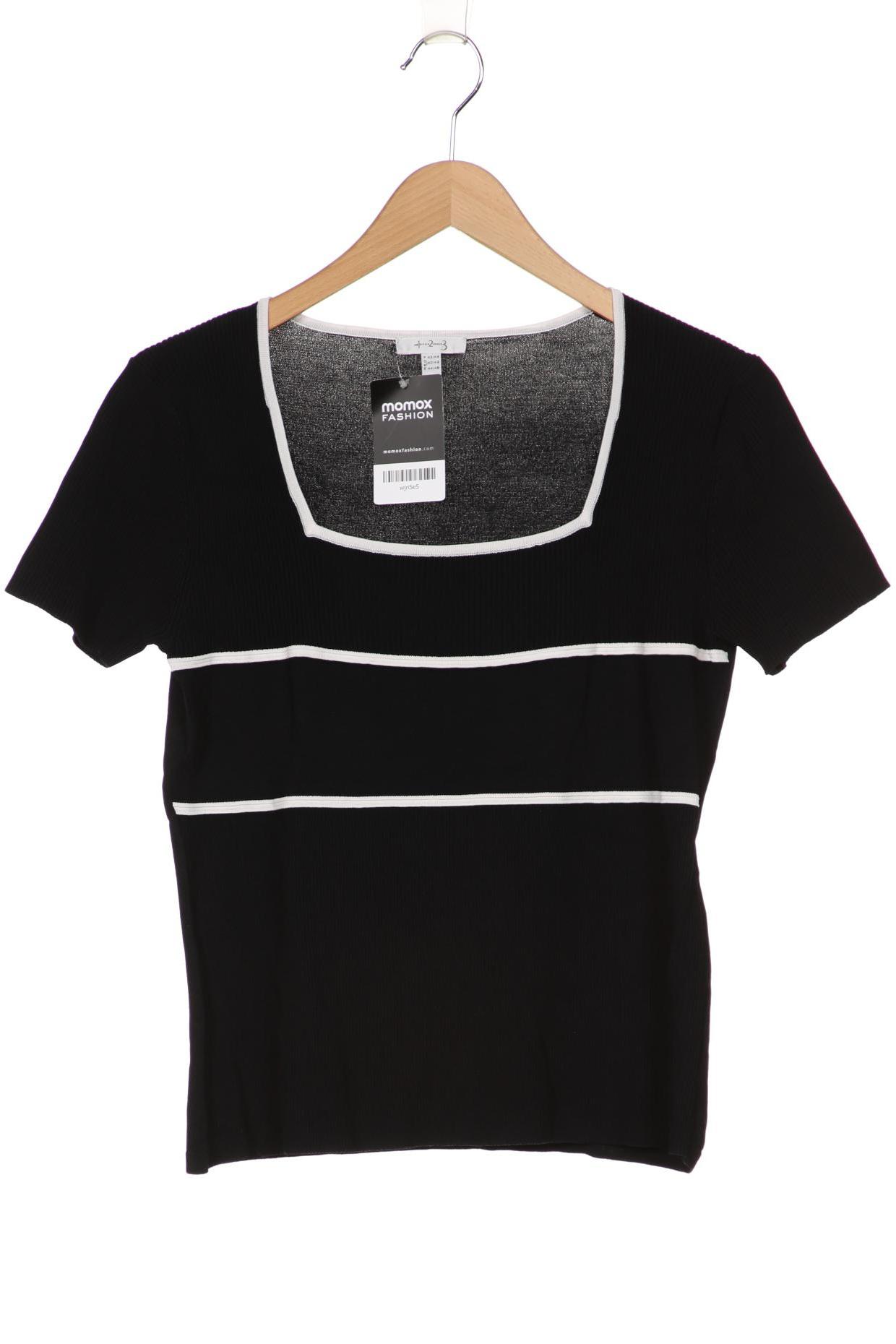 

1 2 3 Paris Damen Pullover, schwarz