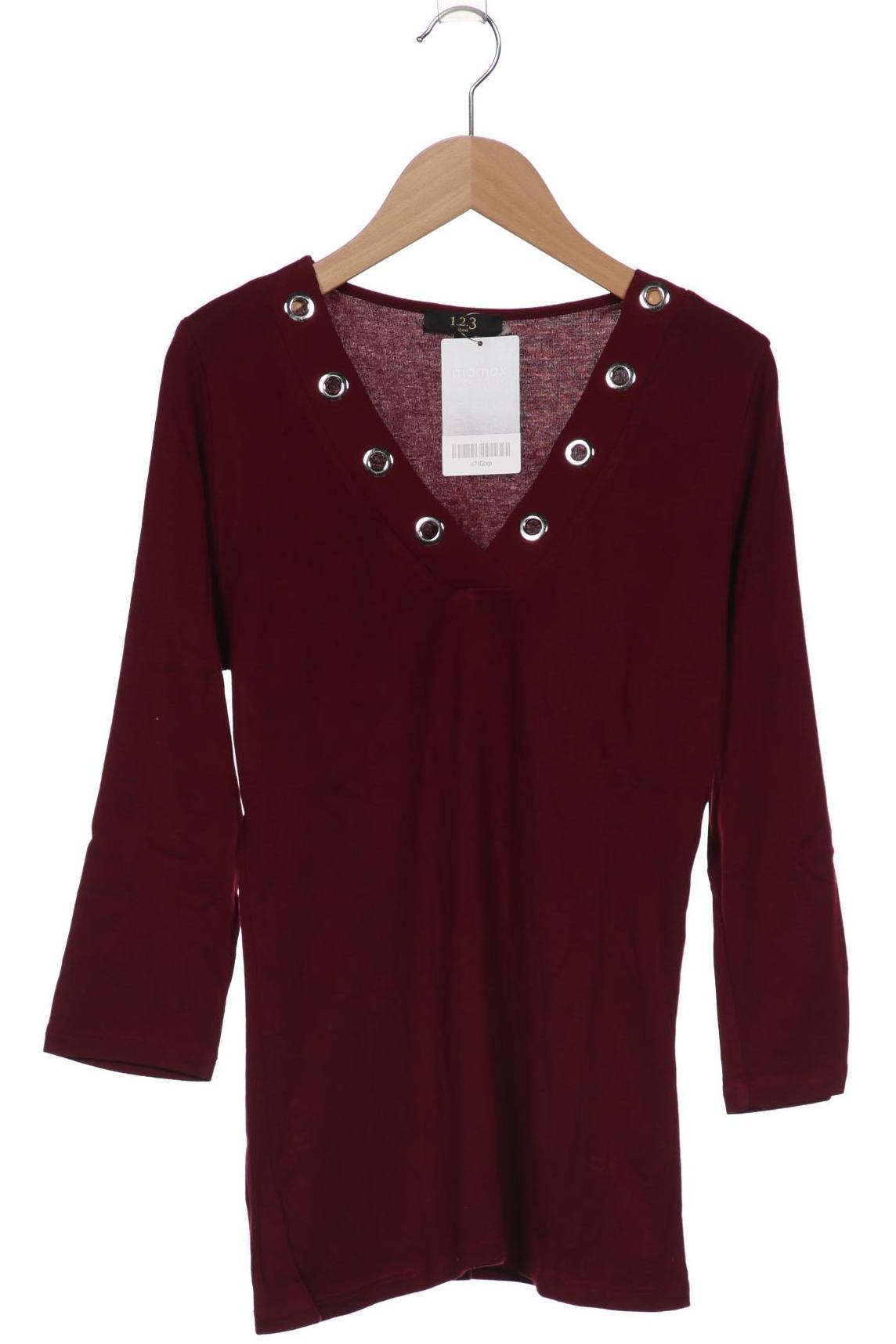 

1 2 3 Paris Damen Langarmshirt, bordeaux