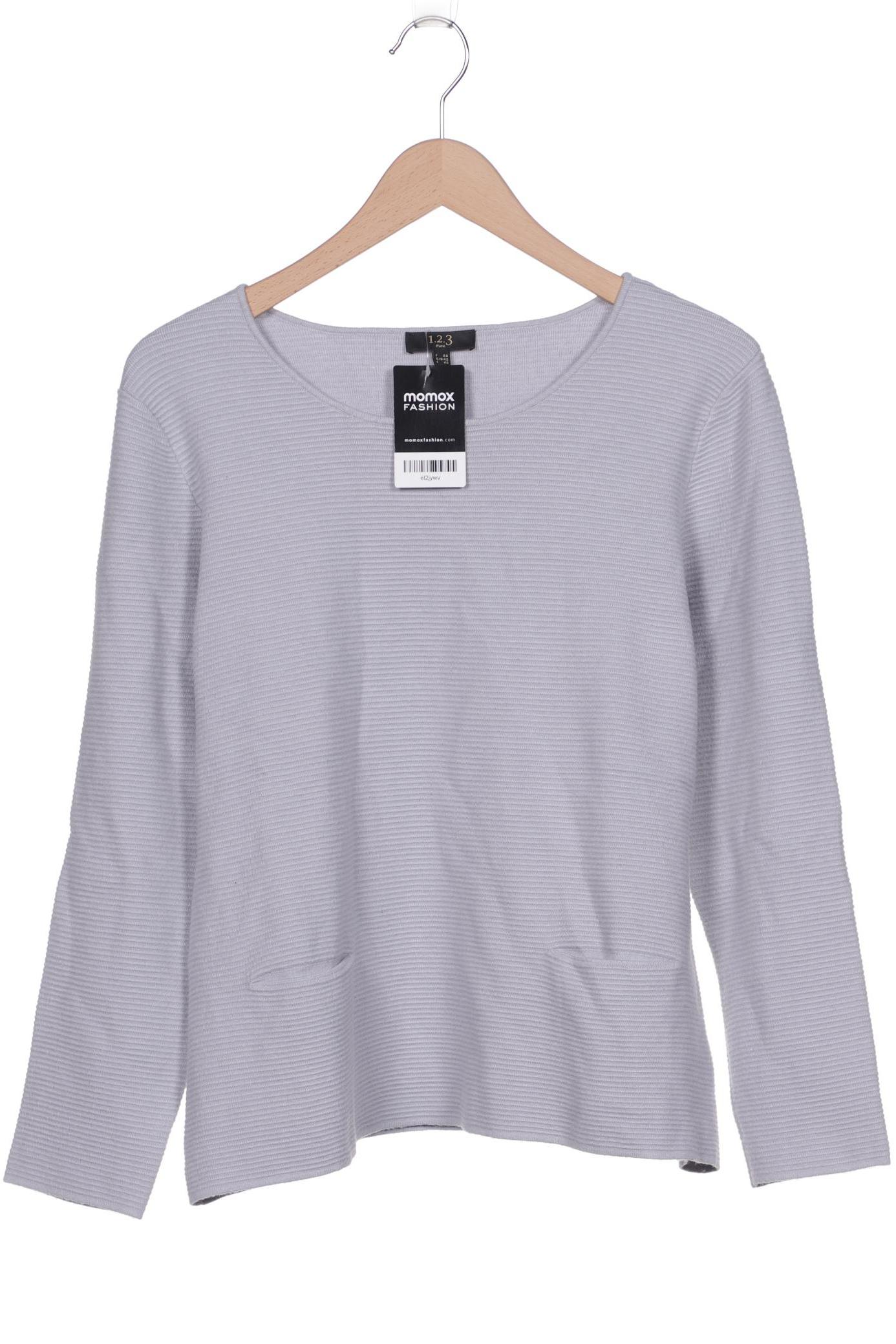 

1 2 3 Paris Damen Pullover, hellblau, Gr. 42