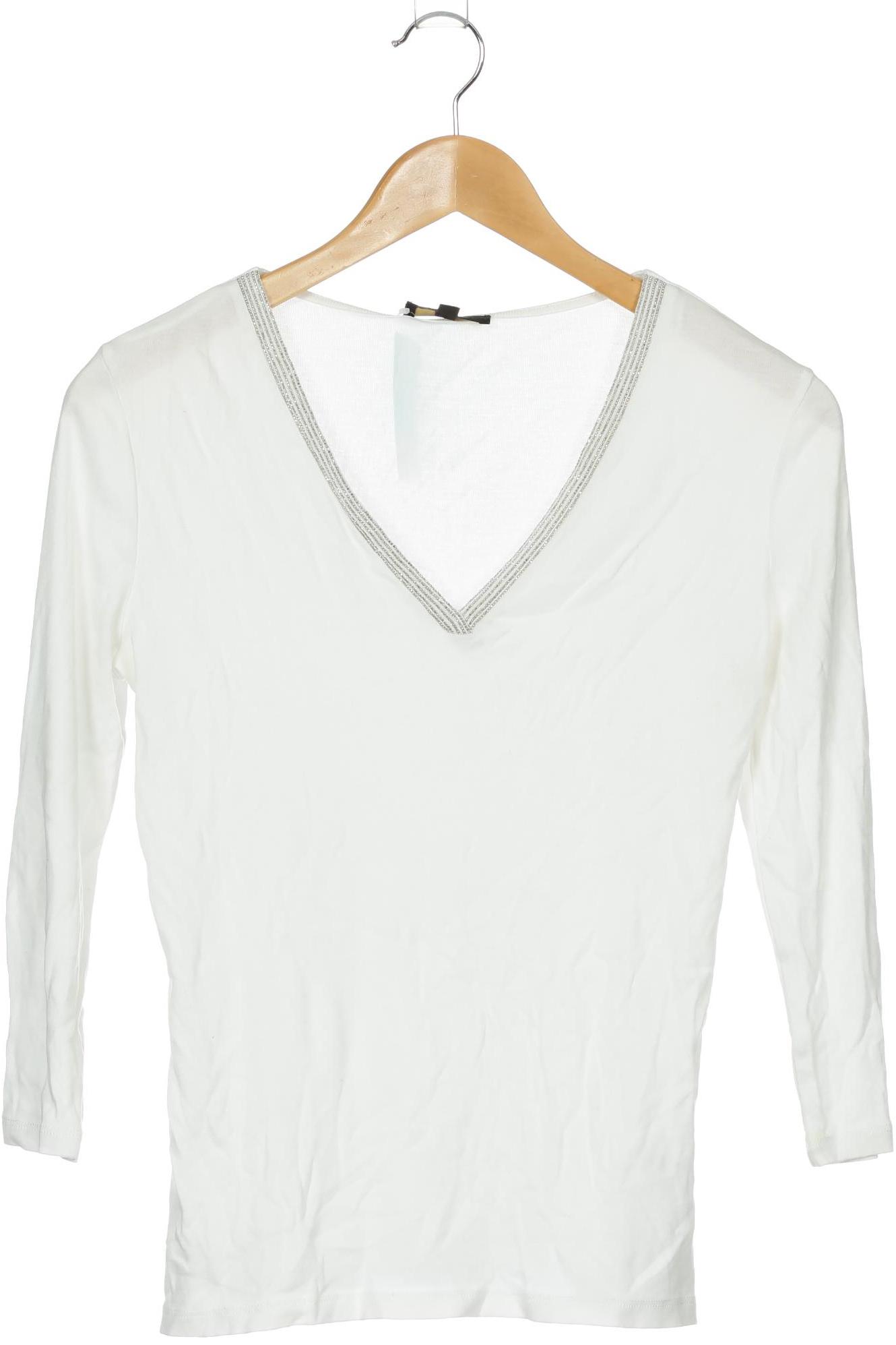 

1 2 3 Paris Damen Langarmshirt, weiß, Gr. 34