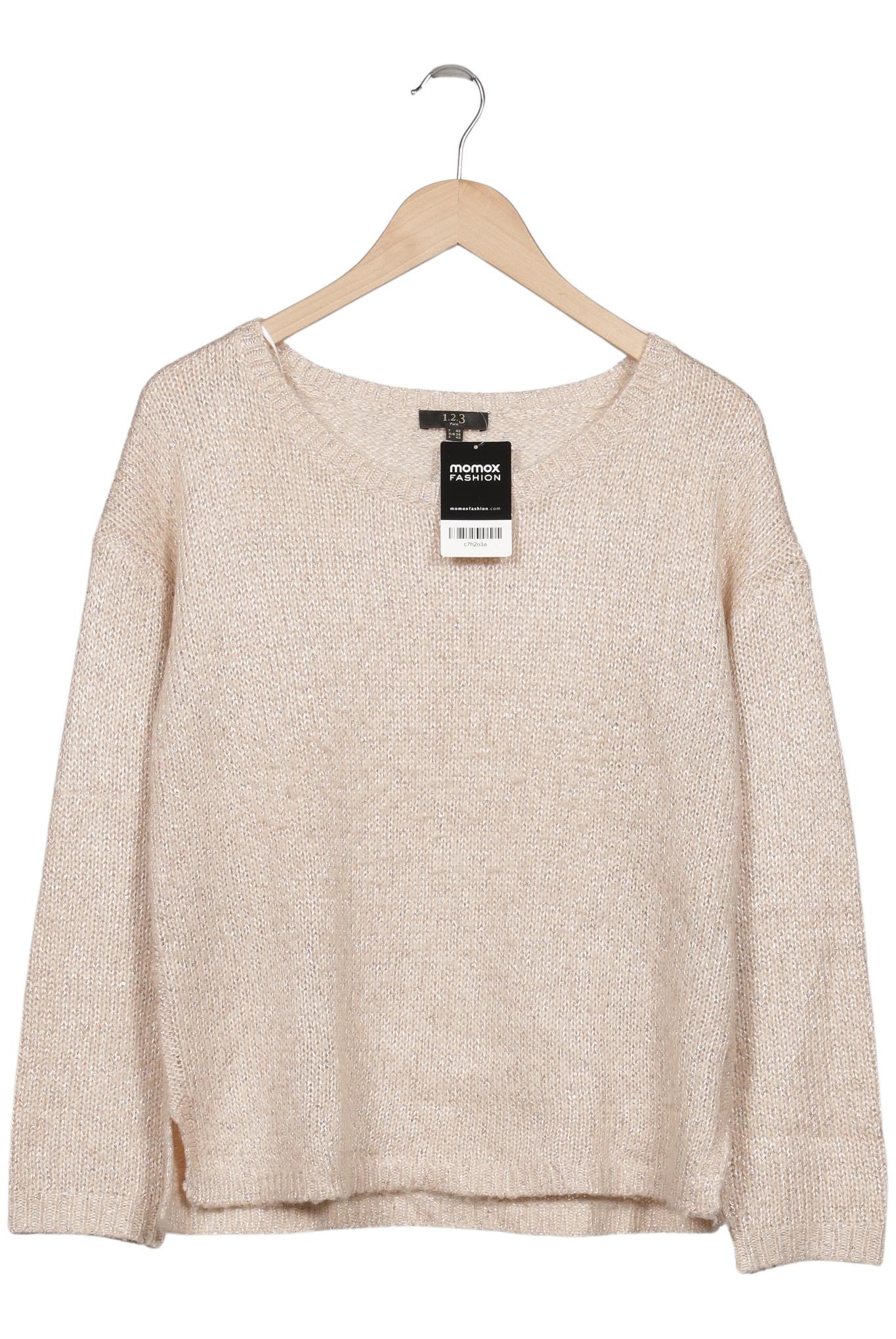 

1 2 3 Paris Damen Pullover, beige, Gr. 38