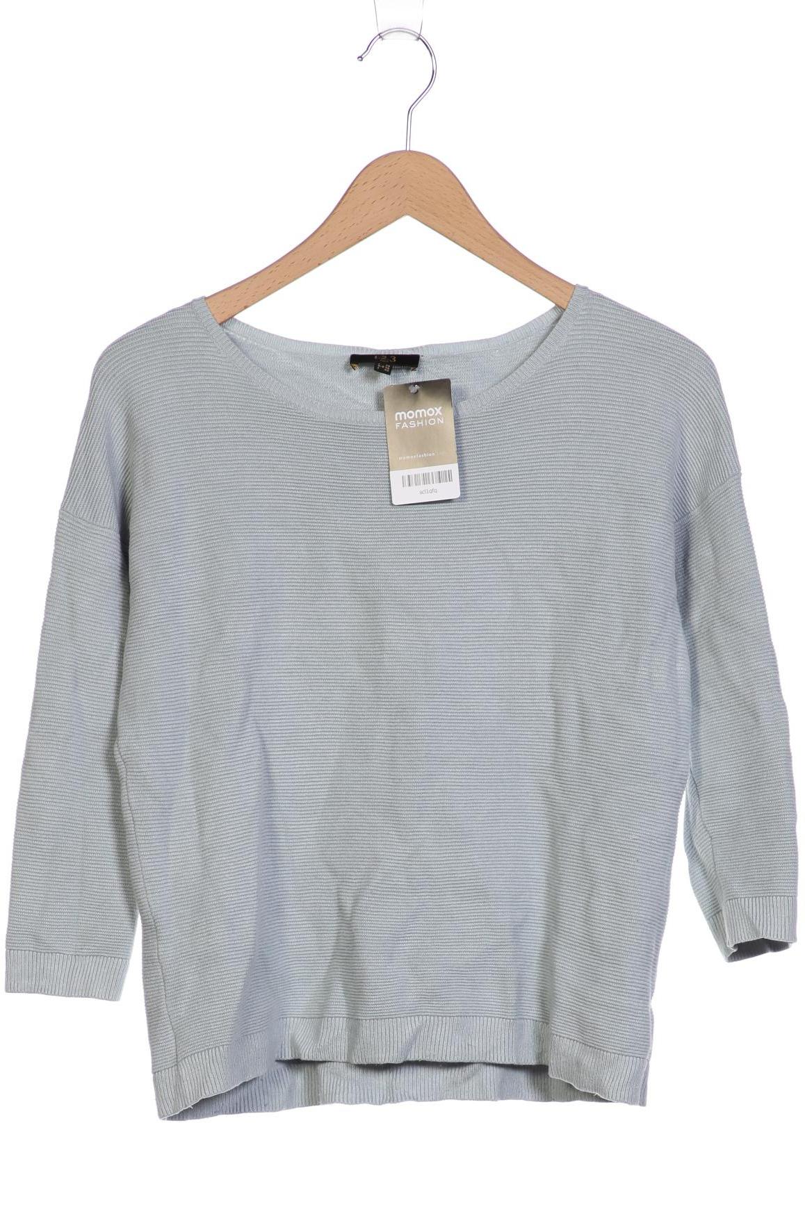 

1 2 3 Paris Damen Pullover, türkis, Gr. 36