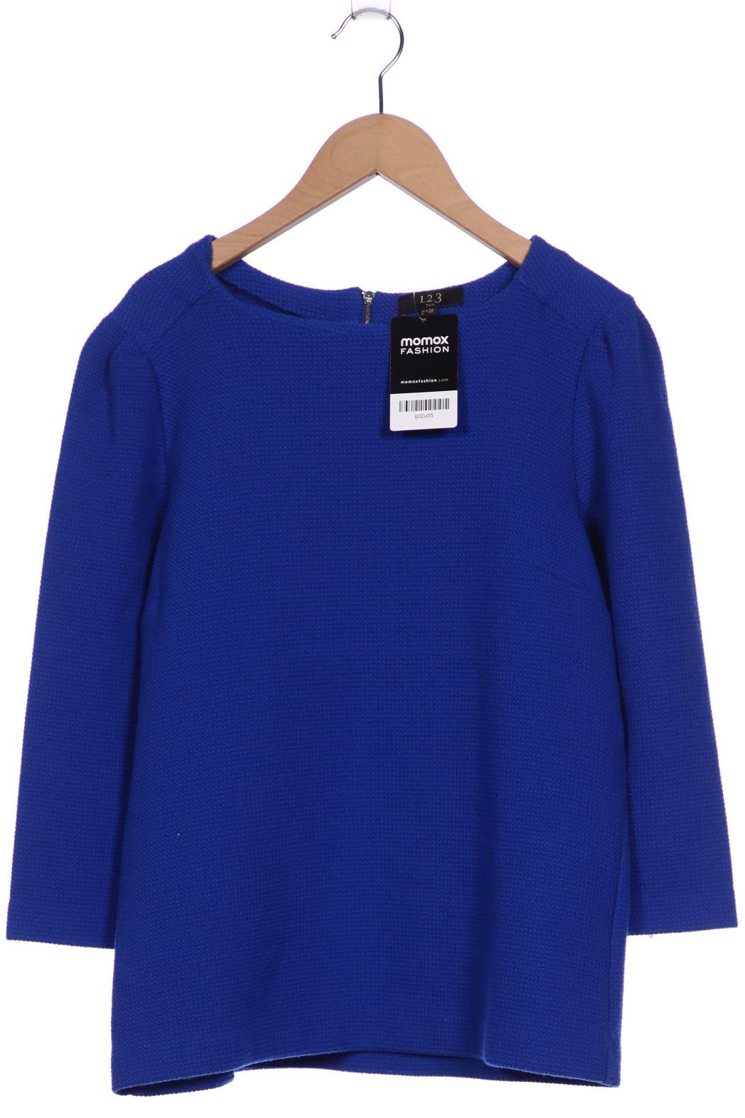 

1 2 3 Paris Damen Pullover, blau, Gr. 36