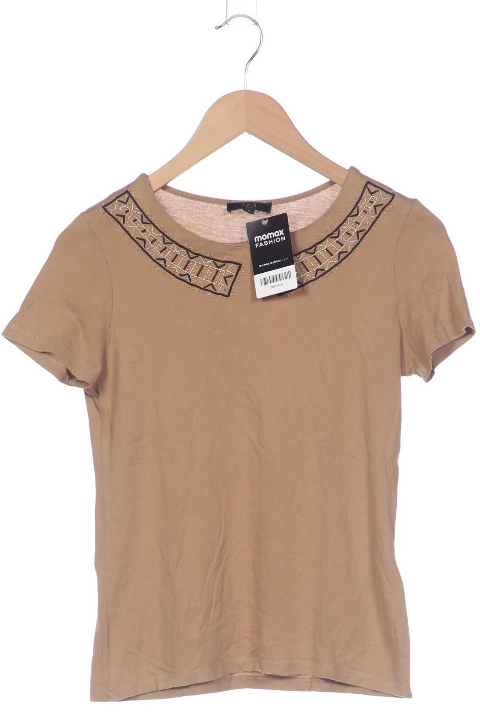 

1 2 3 Paris Damen T-Shirt, braun, Gr. 36