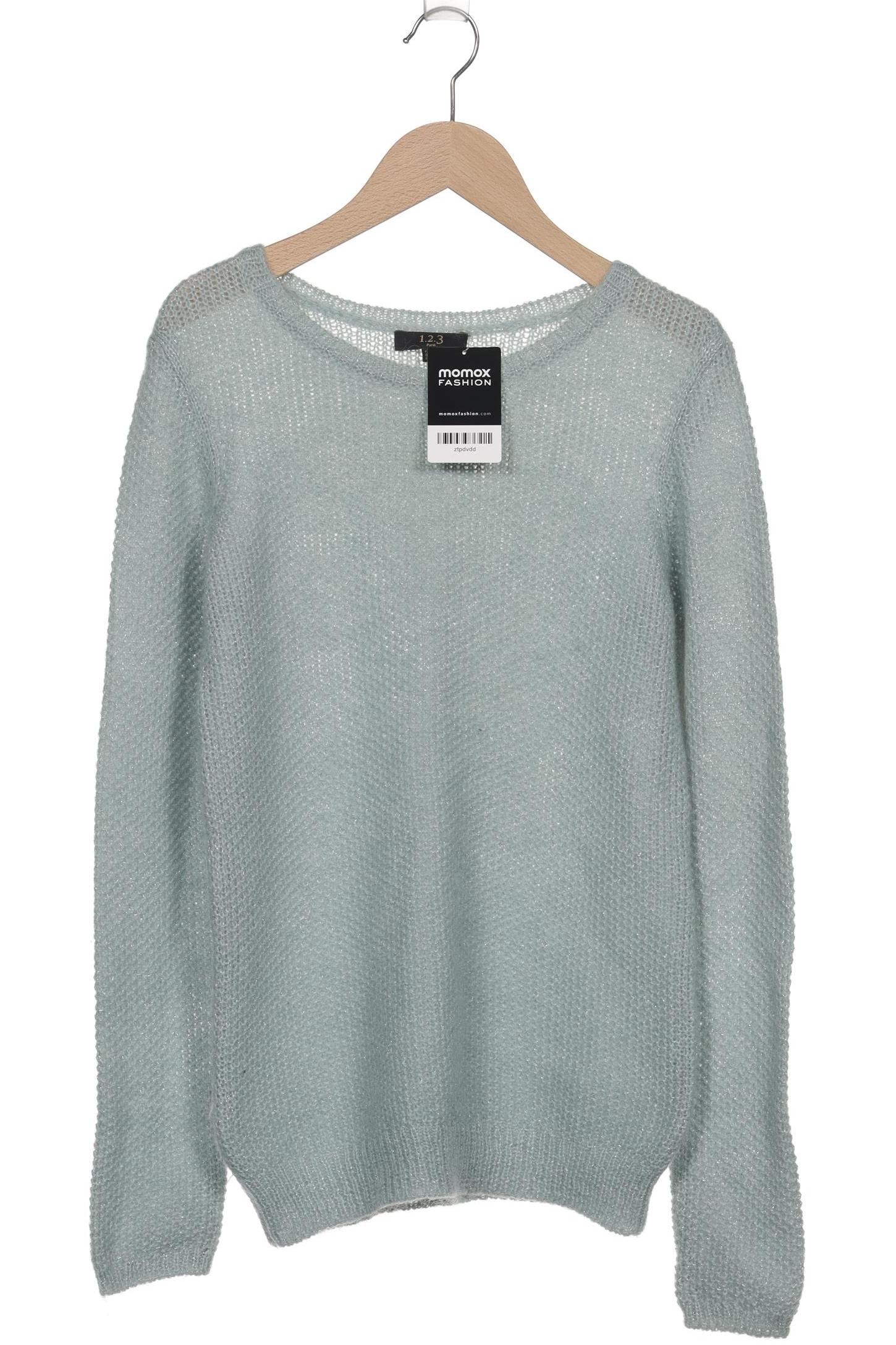 

1 2 3 Paris Damen Pullover, hellblau, Gr. 34