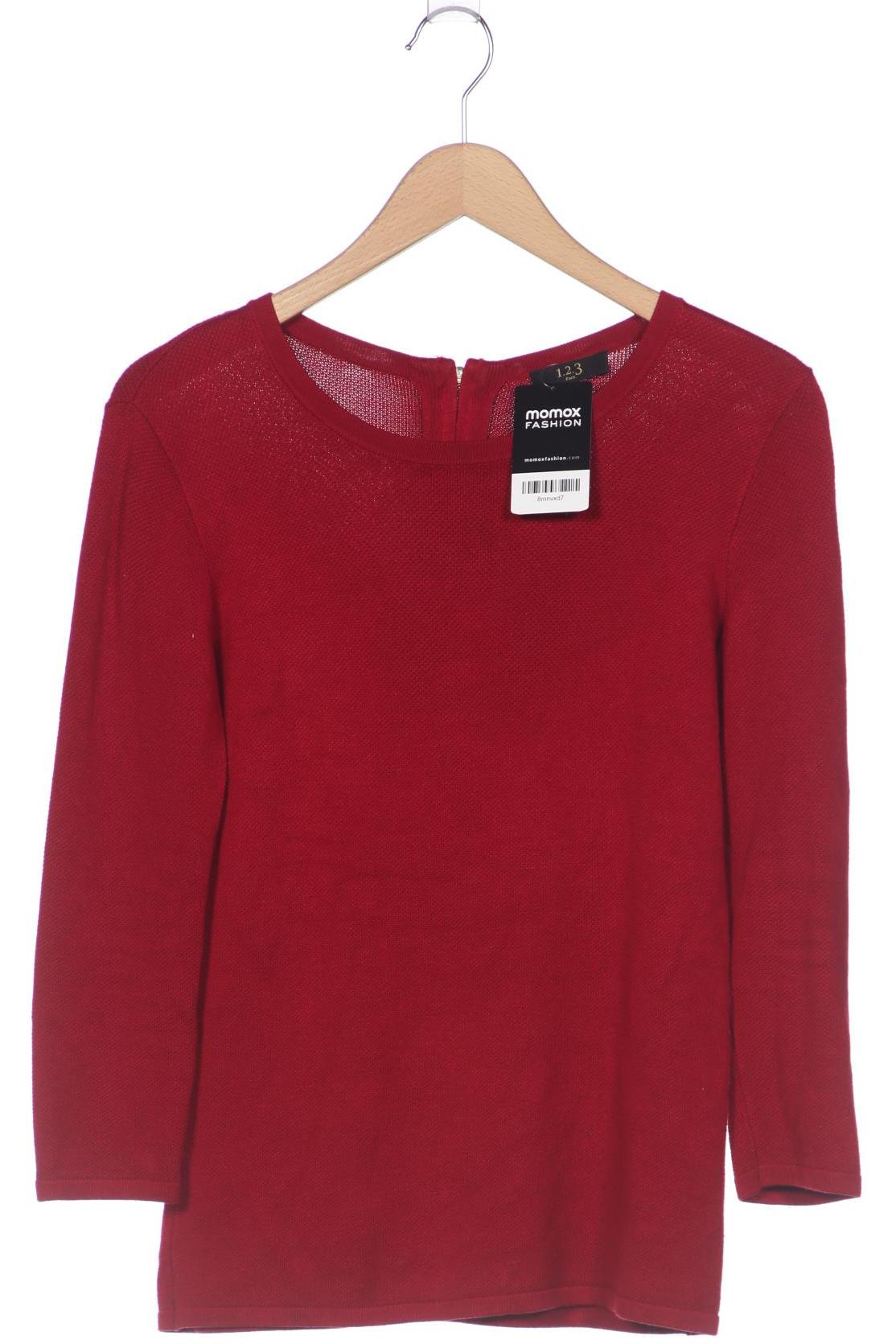 

1 2 3 Paris Damen Pullover, rot, Gr. 34
