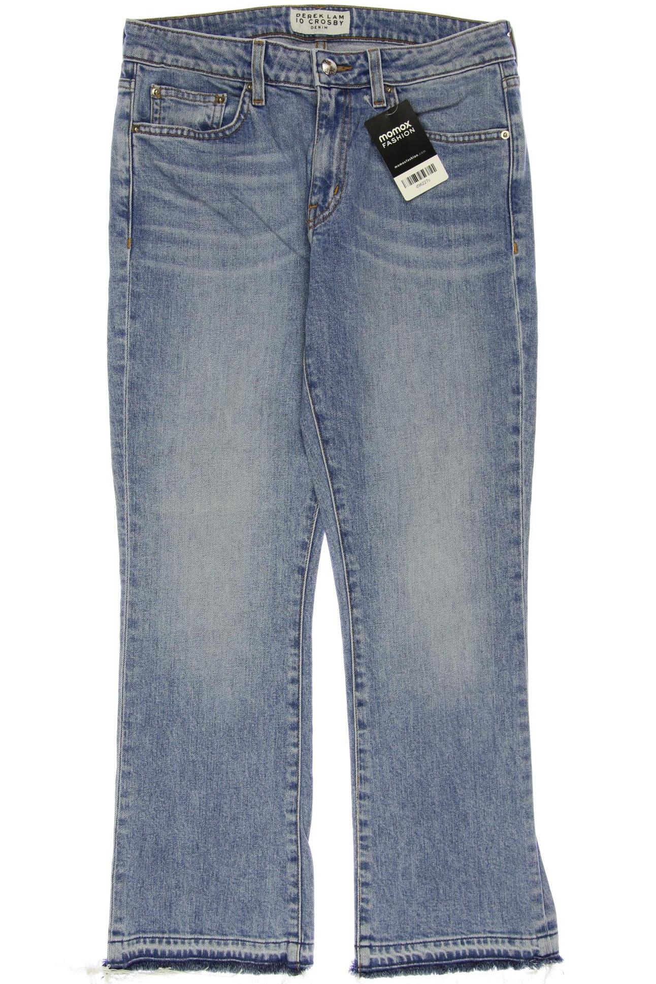 

10 Crosby by Derek Lam Damen Jeans, blau, Gr. 29