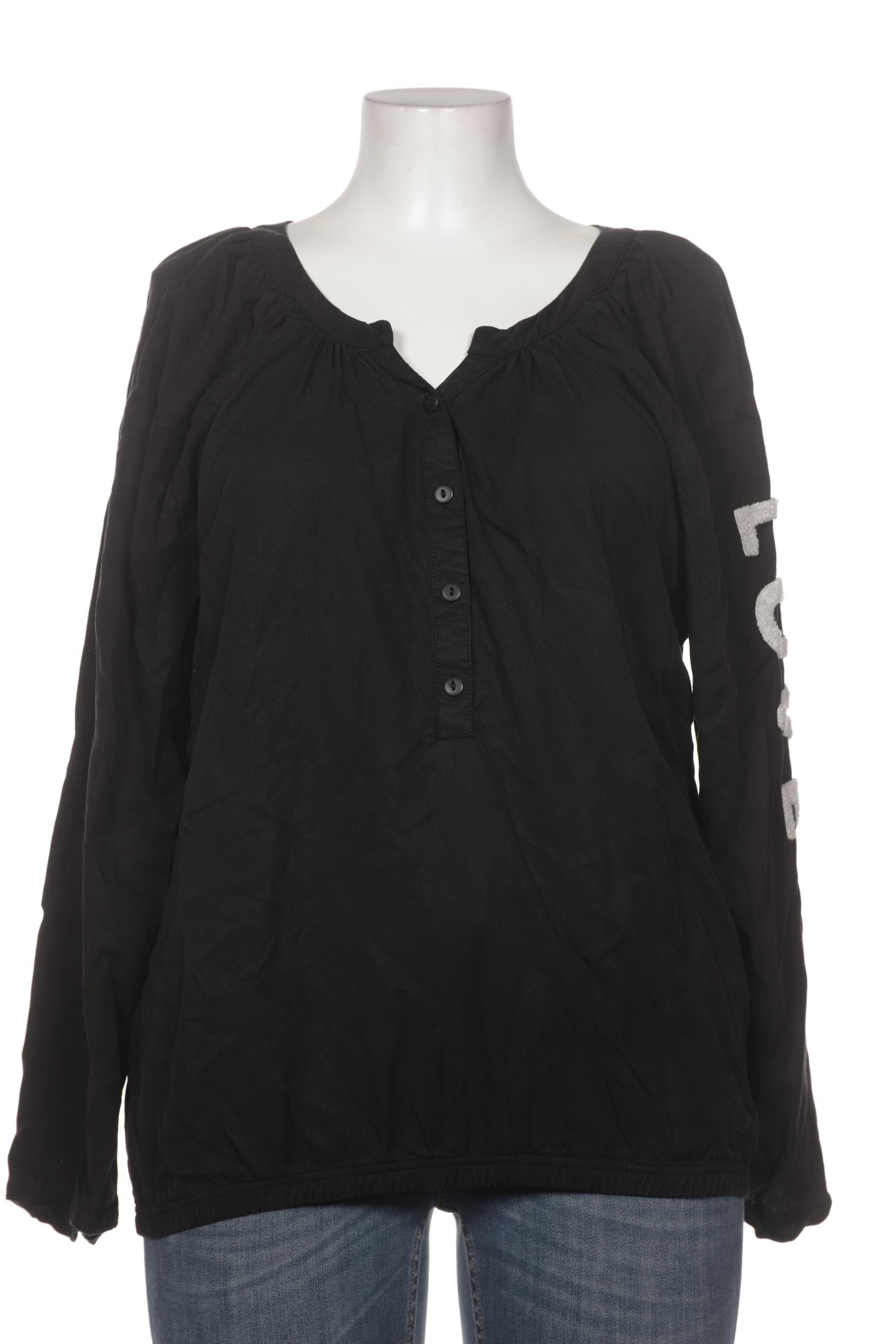 

10Days Damen Bluse, schwarz, Gr. 46
