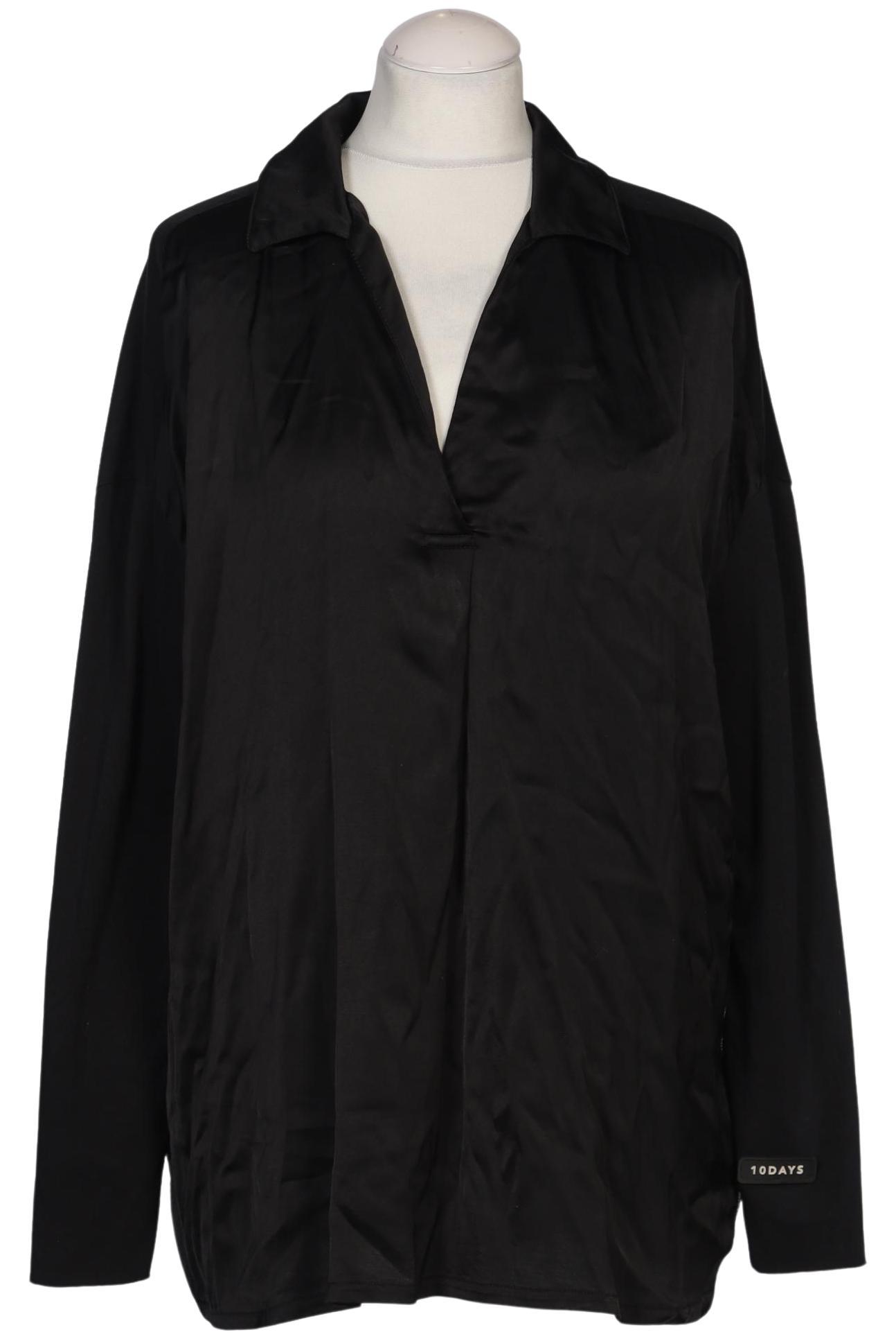

10Days Damen Bluse, schwarz, Gr. 36