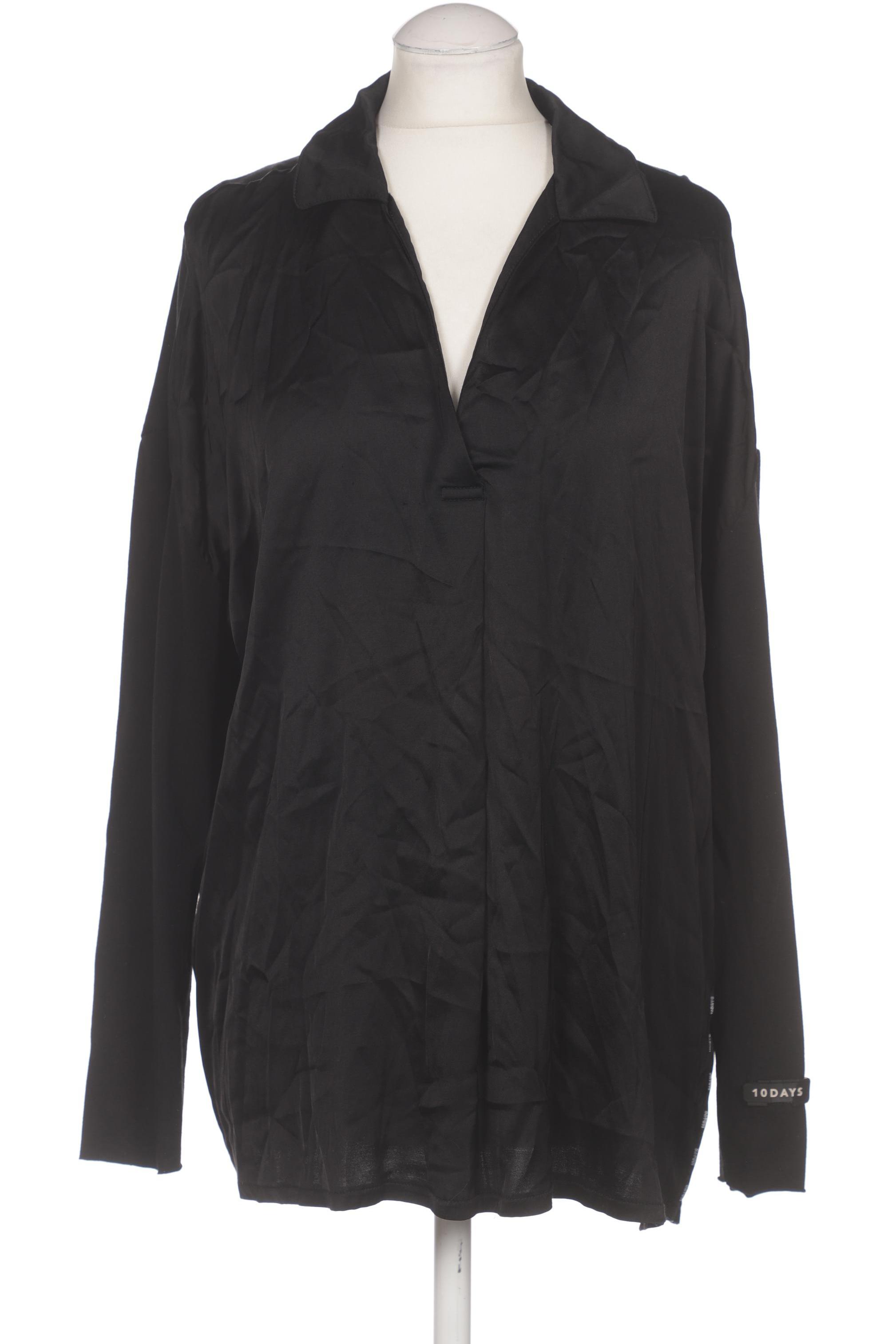 

10Days Damen Bluse, schwarz, Gr. 36