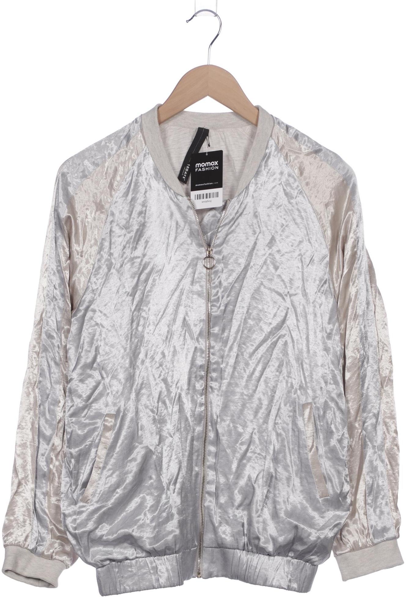 

10Days Damen Jacke, silber, Gr. 0