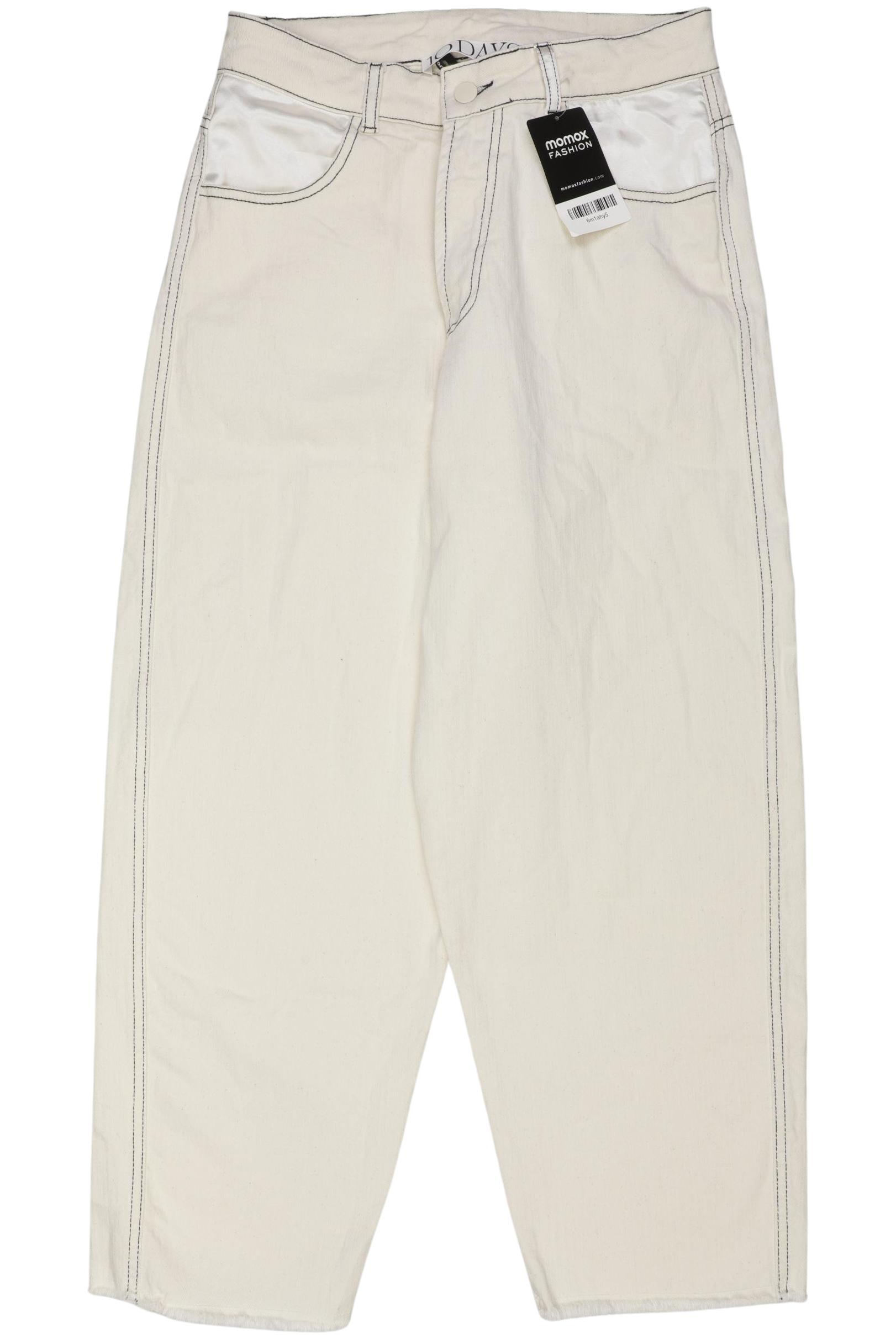 

10Days Damen Jeans, cremeweiß, Gr. 0